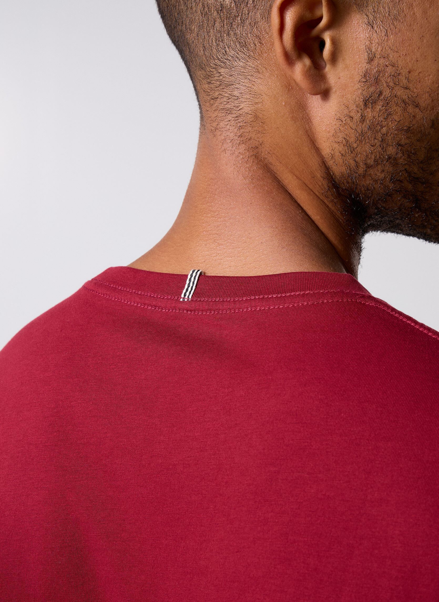 Kurzarm-T-Shirts Jorfrederiksberg Tee Ss Crew Neck Noos herren rot Jack & Jones Kurzarm-T-Shirts Jorfrederiksberg Tee Ss Crew Neck Noos herren rot TIBETAN RED