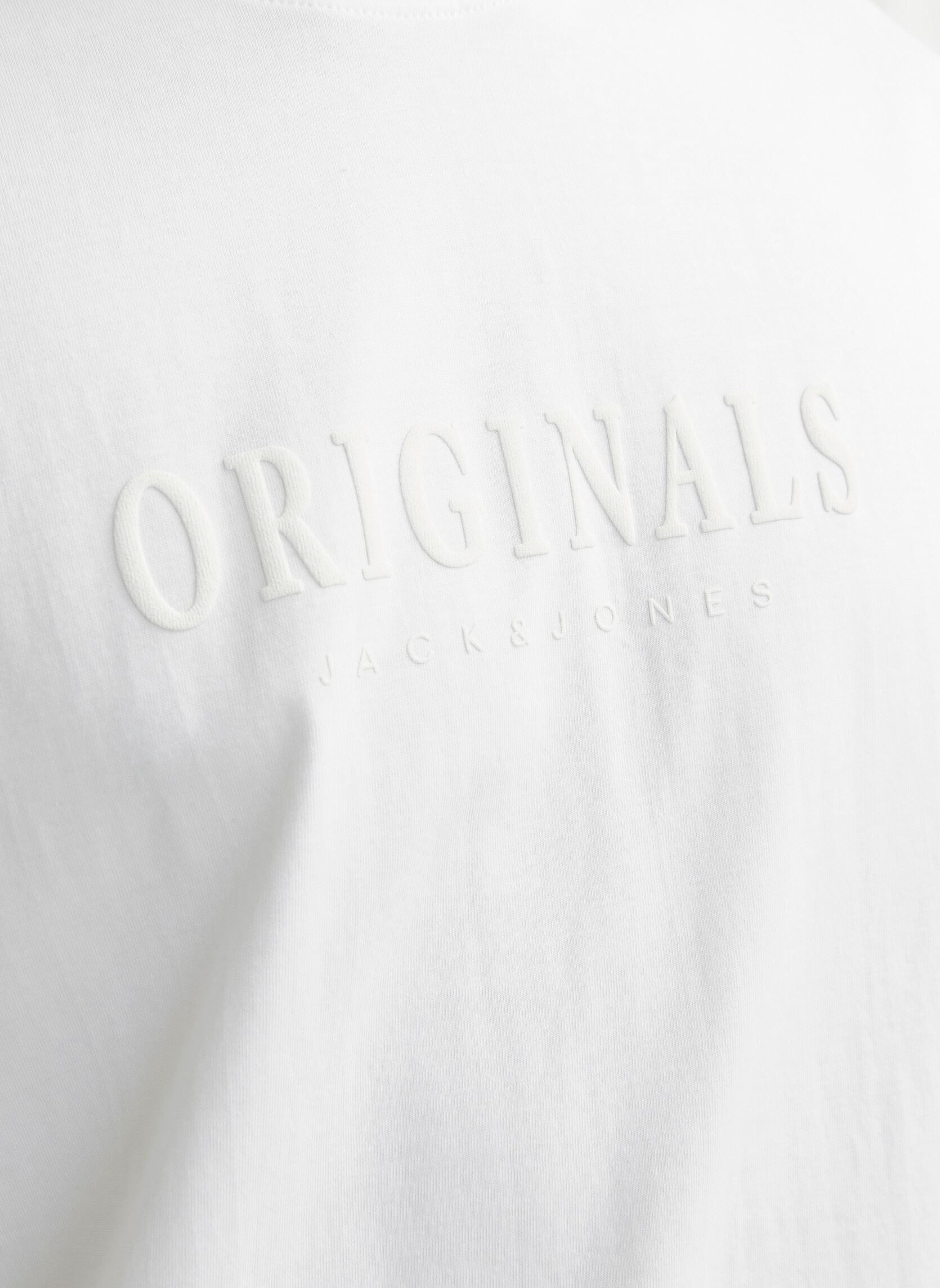 T-shirt a maniche corte Jorfrederiksberg Tee Ss Crew Neck Noos uomo bianco Jack & Jones T-shirt a maniche corte Jorfrederiksberg Tee Ss Crew Neck Noos uomo bianco BRIGHT WHITE