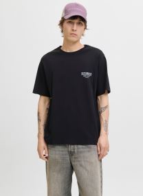 Tee-shirts manches courtes Joryork Back Tee Ss Crew Neck homme noir Jack & Jones Tee-shirts manches courtes Joryork Back Tee Ss Crew Neck homme noir BLACK