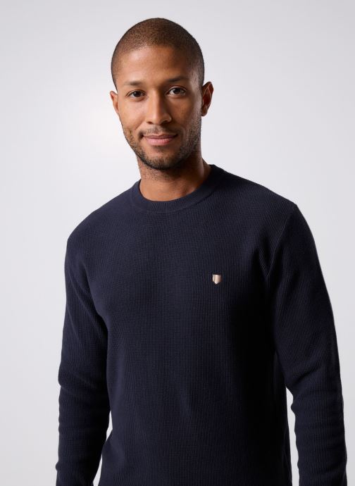 Jack & Jones Pulls Jprblurex Knit Crew Neck Ln homme bleu