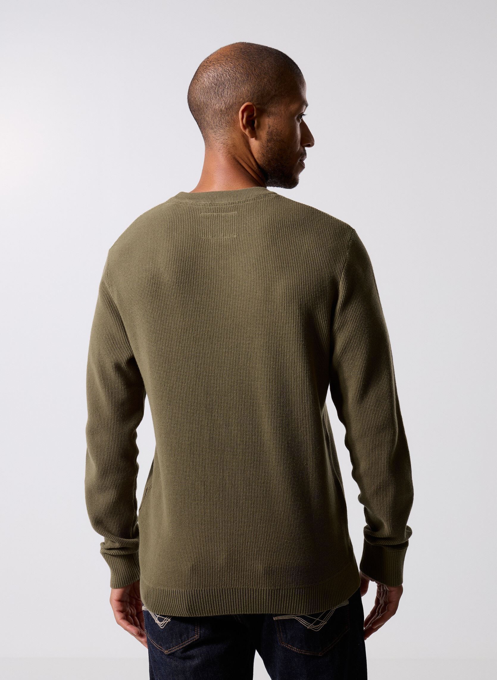 Pulls Jprblurex Knit Crew Neck Ln homme marron Jack & Jones Pulls Jprblurex Knit Crew Neck Ln homme marron STONE GRAY