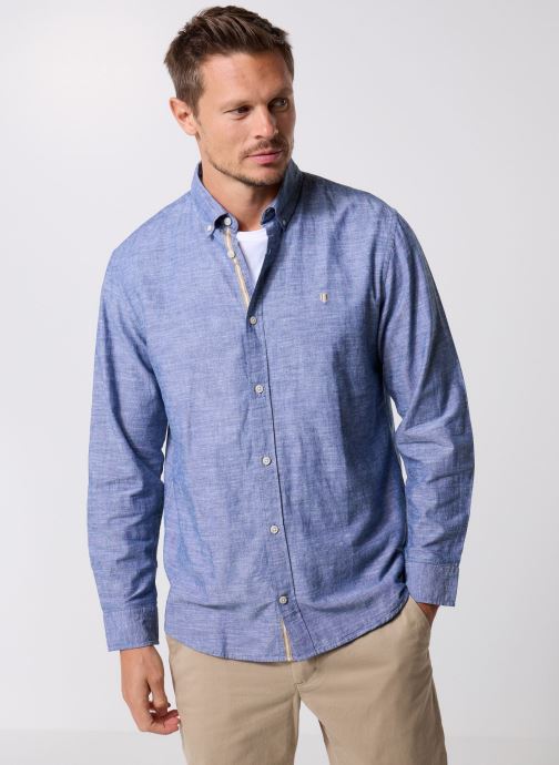 Jack & Jones Hemden Jprblusummer Button Down L/S Shirt heren blauw