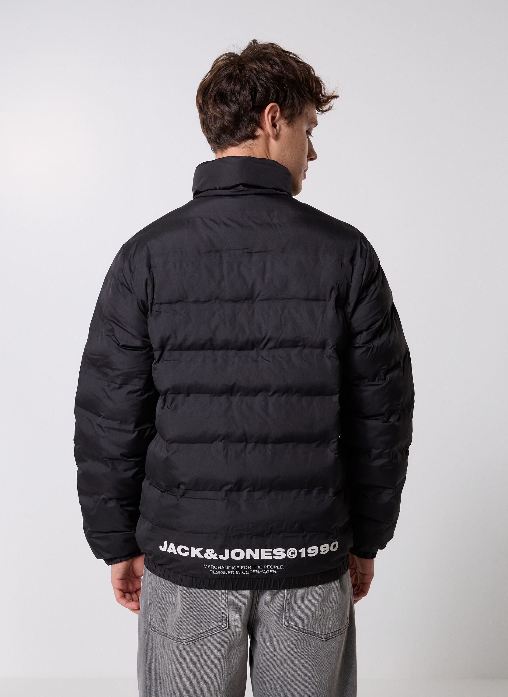 Doudounes Jcofusion Heat Quilted Puffer Jacket Smu homme noir Jack & Jones Doudounes Jcofusion Heat Quilted Puffer Jacket Smu homme noir BLACK