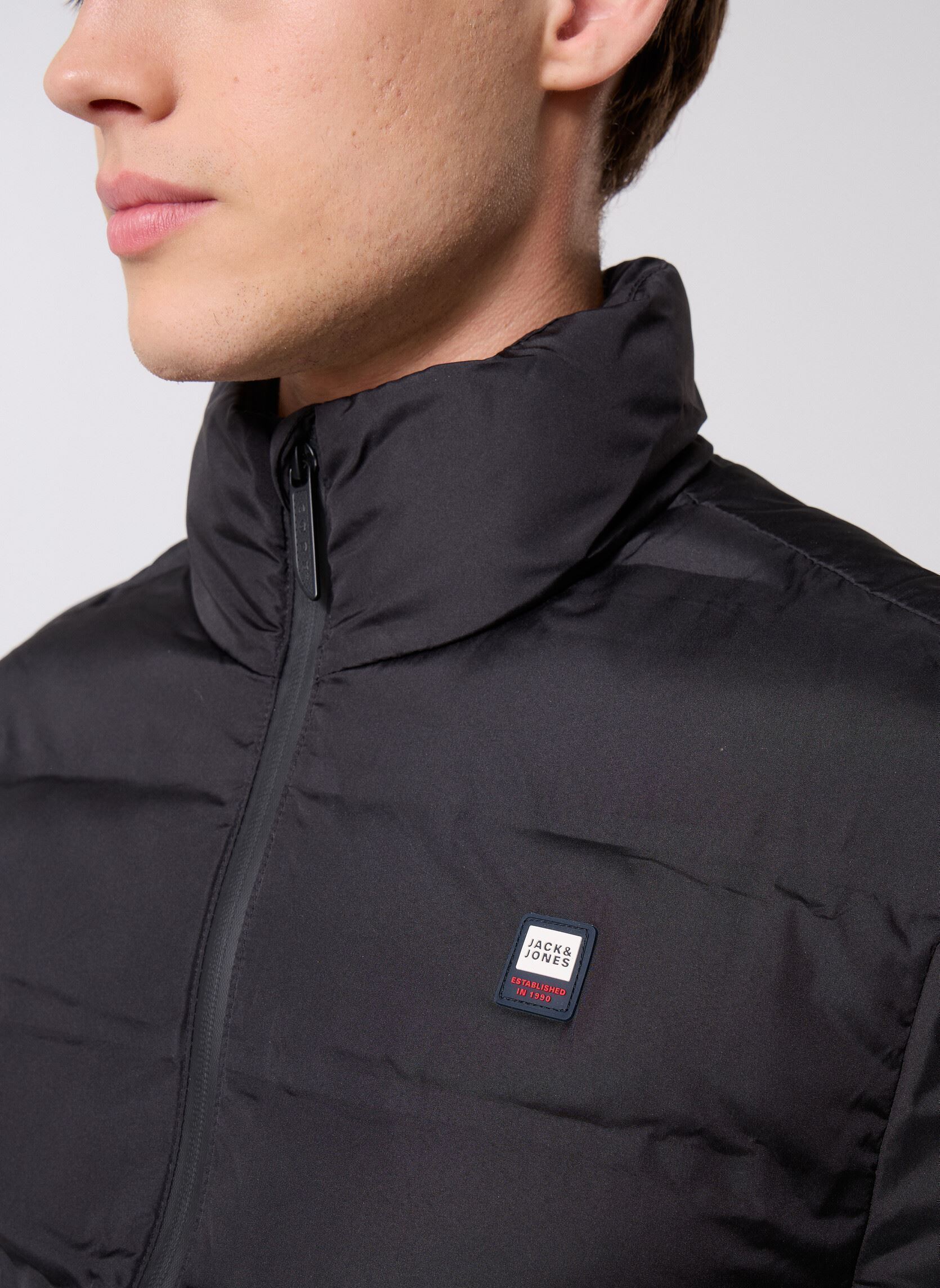 Doudounes Jcofusion Heat Quilted Puffer Jacket Smu homme noir Jack & Jones Doudounes Jcofusion Heat Quilted Puffer Jacket Smu homme noir BLACK