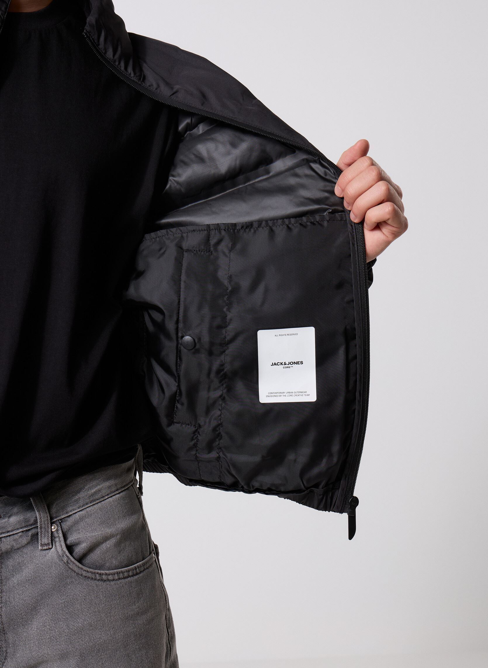 Doudounes Jcofusion Heat Quilted Puffer Jacket Smu homme noir Jack & Jones Doudounes Jcofusion Heat Quilted Puffer Jacket Smu homme noir BLACK
