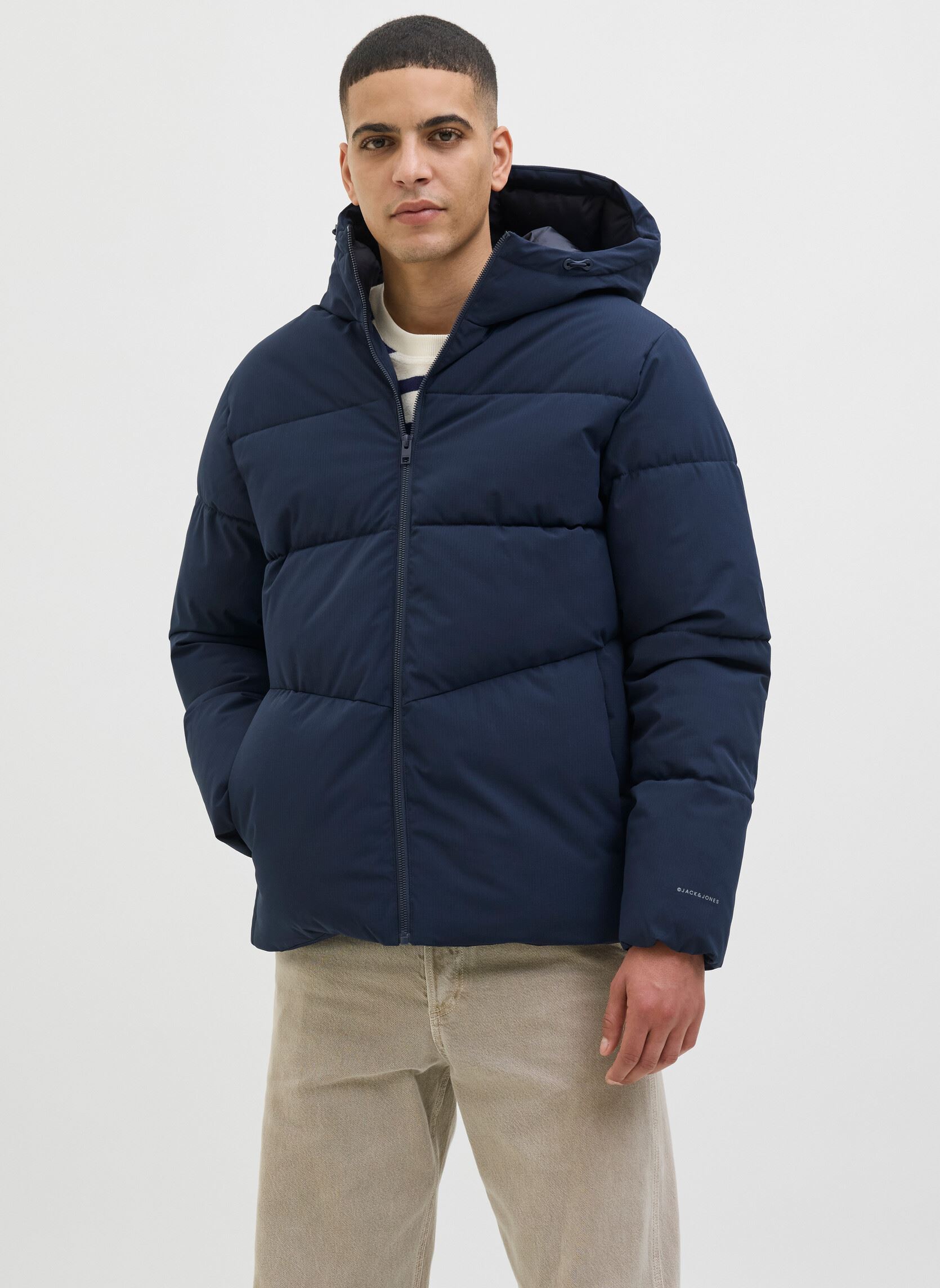 Doudounes Jack & Jones 12283517 GLOBAL PUFFER ROSIN EU - vue 4