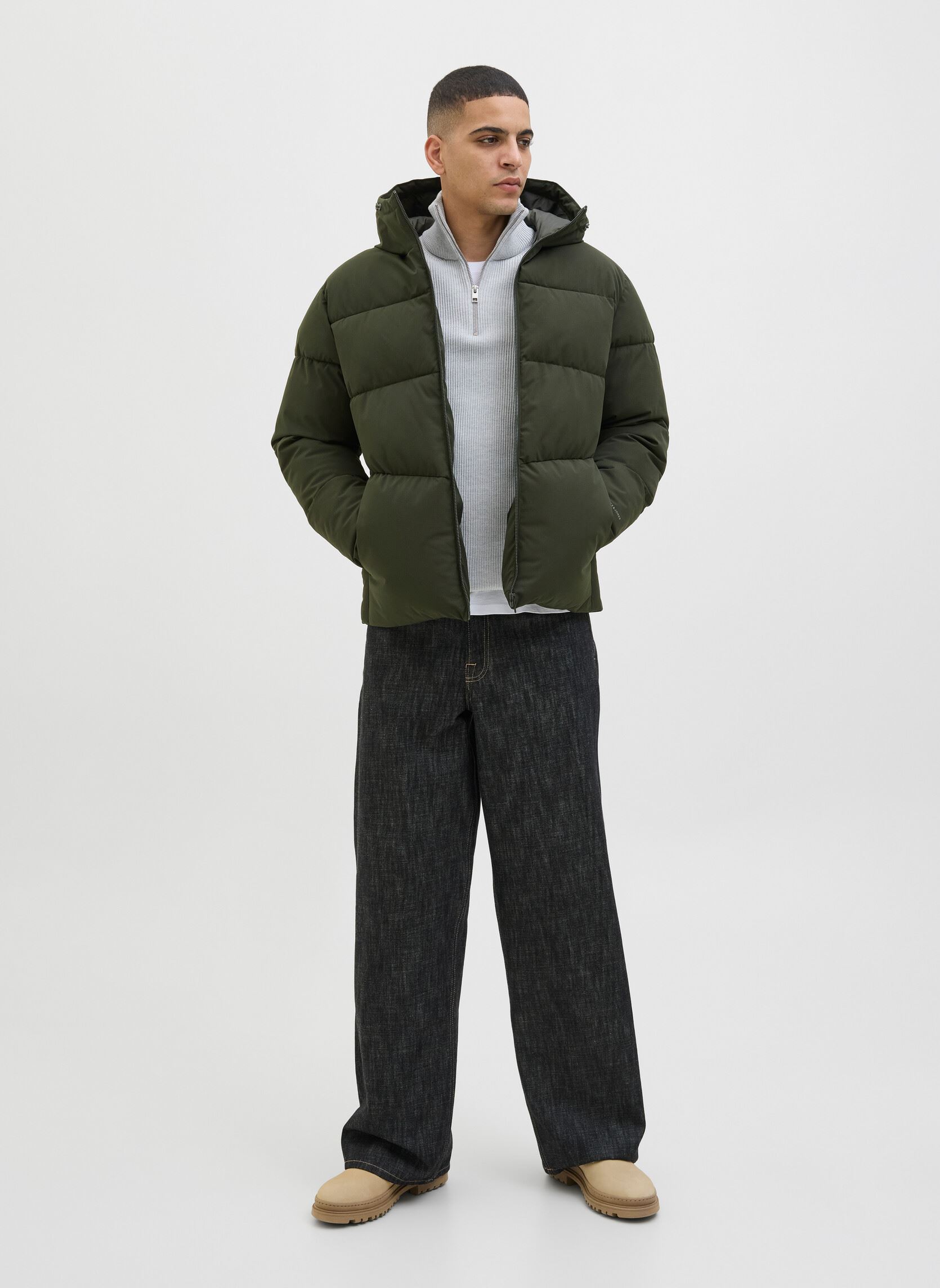 Daunenjacken Jjglobal Puffer Jacket herren grün Jack & Jones Daunenjacken Jjglobal Puffer Jacket herren grün ROSIN