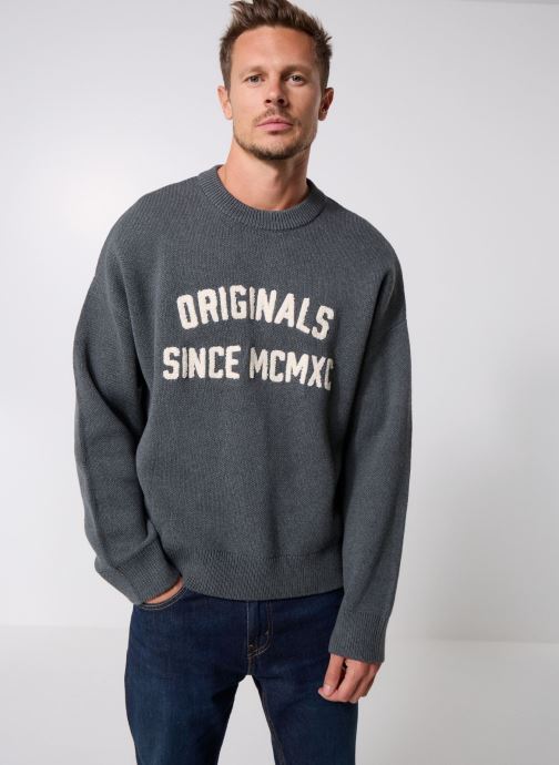 Jorace Knit Crew Neck BF, maanbeam, L