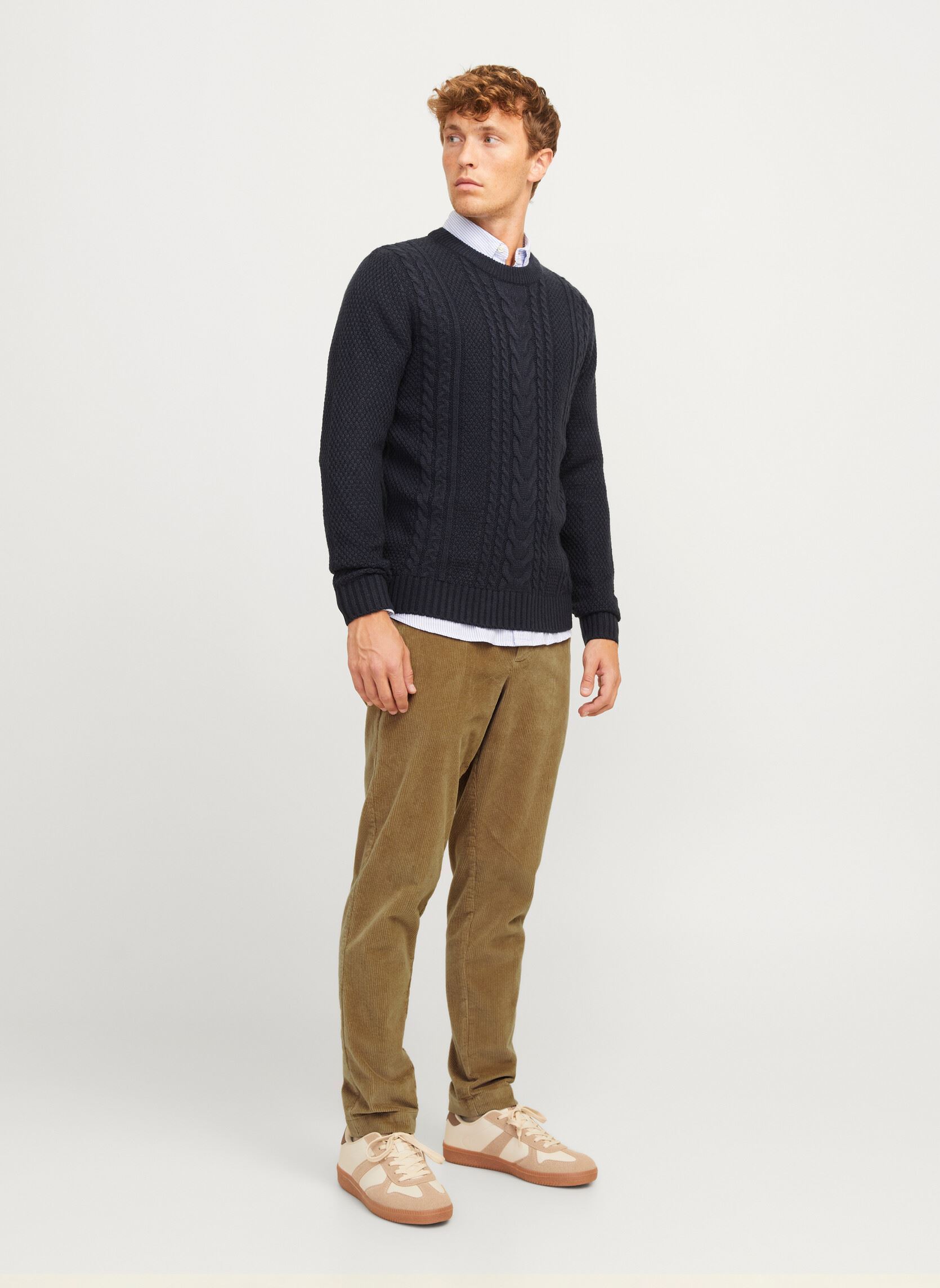 Chino-Hosen Jpstace Corduroy Chino Sn herren braun Jack & Jones Chino-Hosen Jpstace Corduroy Chino Sn herren braun ELMWOOD