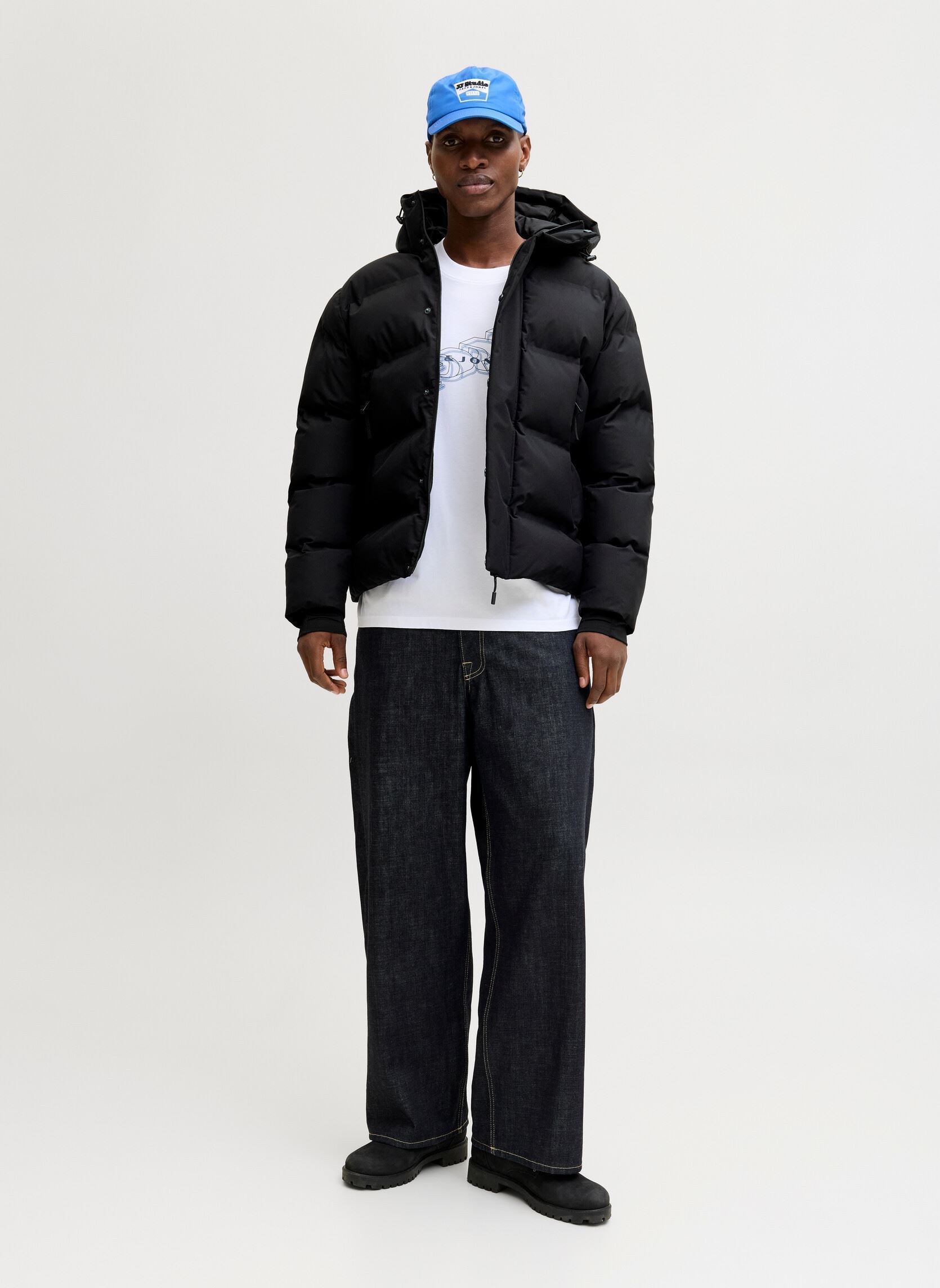 Doudounes Jcofusion Puffer Jacket homme noir Jack & Jones Doudounes Jcofusion Puffer Jacket homme noir BLACK