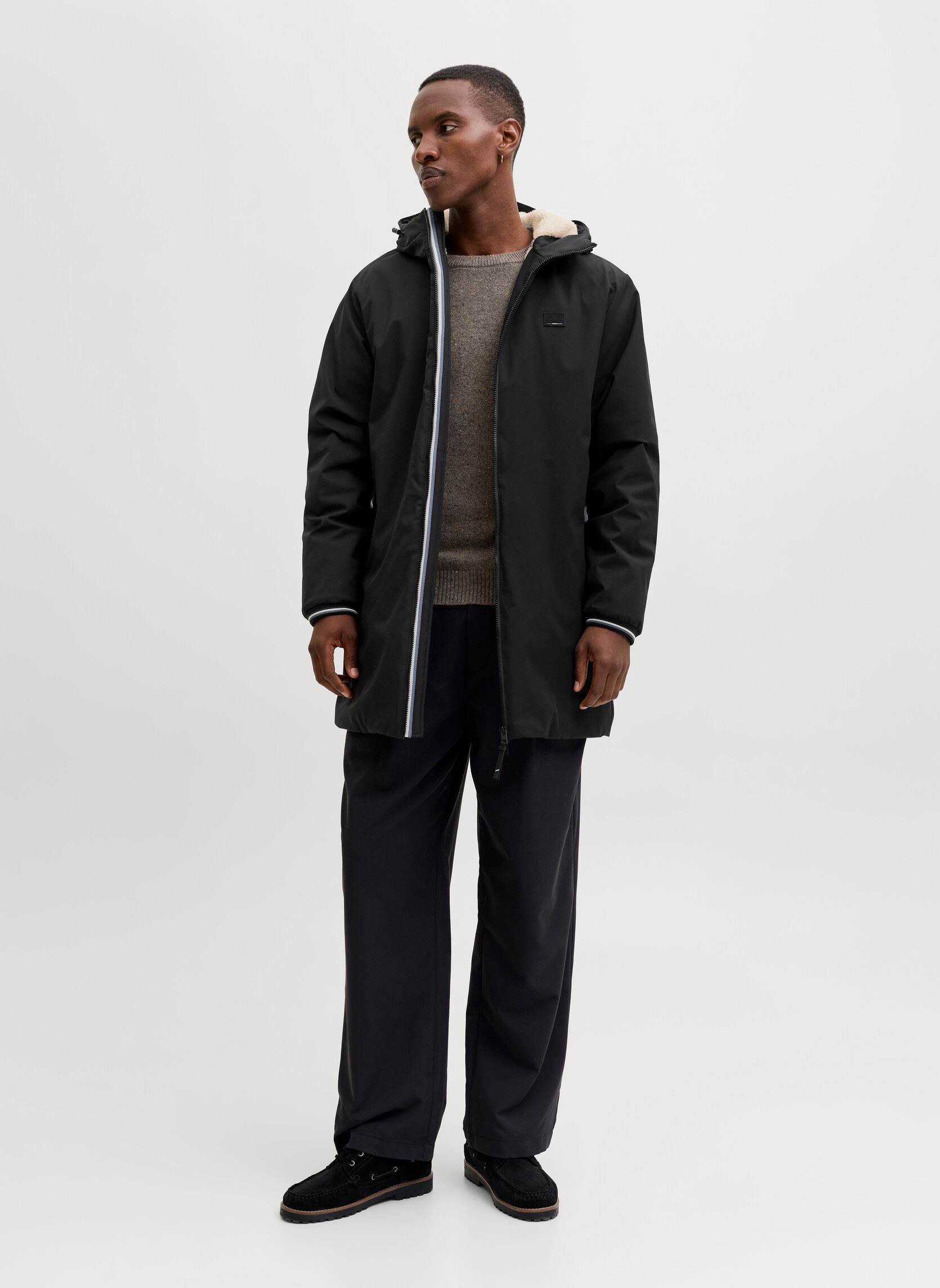 Lange jassen Jprblualves Parka heren zwart Jack & Jones Lange jassen Jprblualves Parka heren zwart BLACK