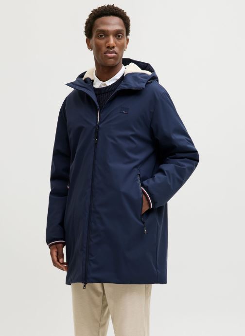 Manteau Bleu Homme Vintage Fox Knapp - Taille 42 - Sportswear Américain