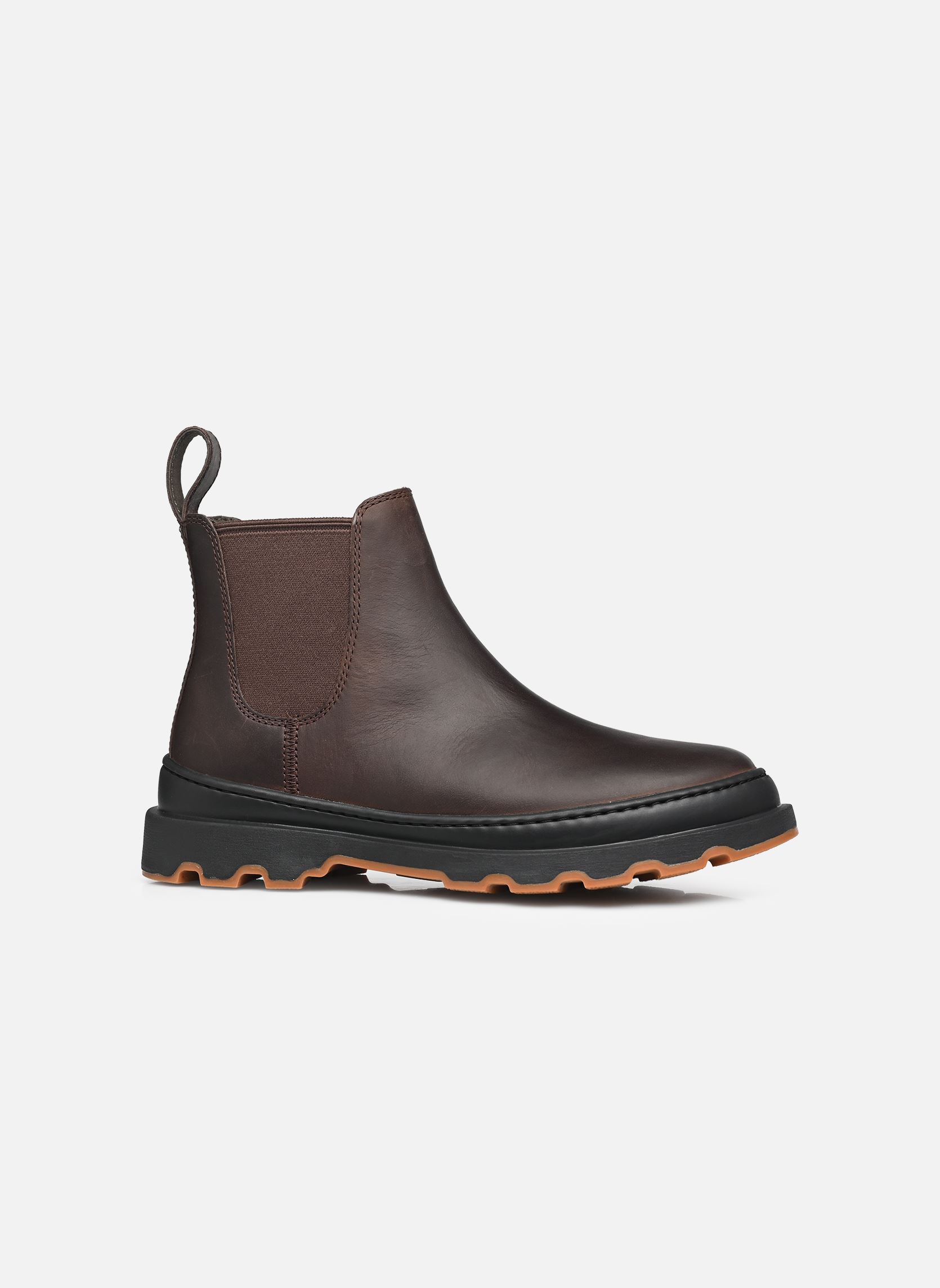 Bottines et boots BRUTUS K400818 femme marron Camper Bottines et boots BRUTUS K400818 femme marron DARK BROWN