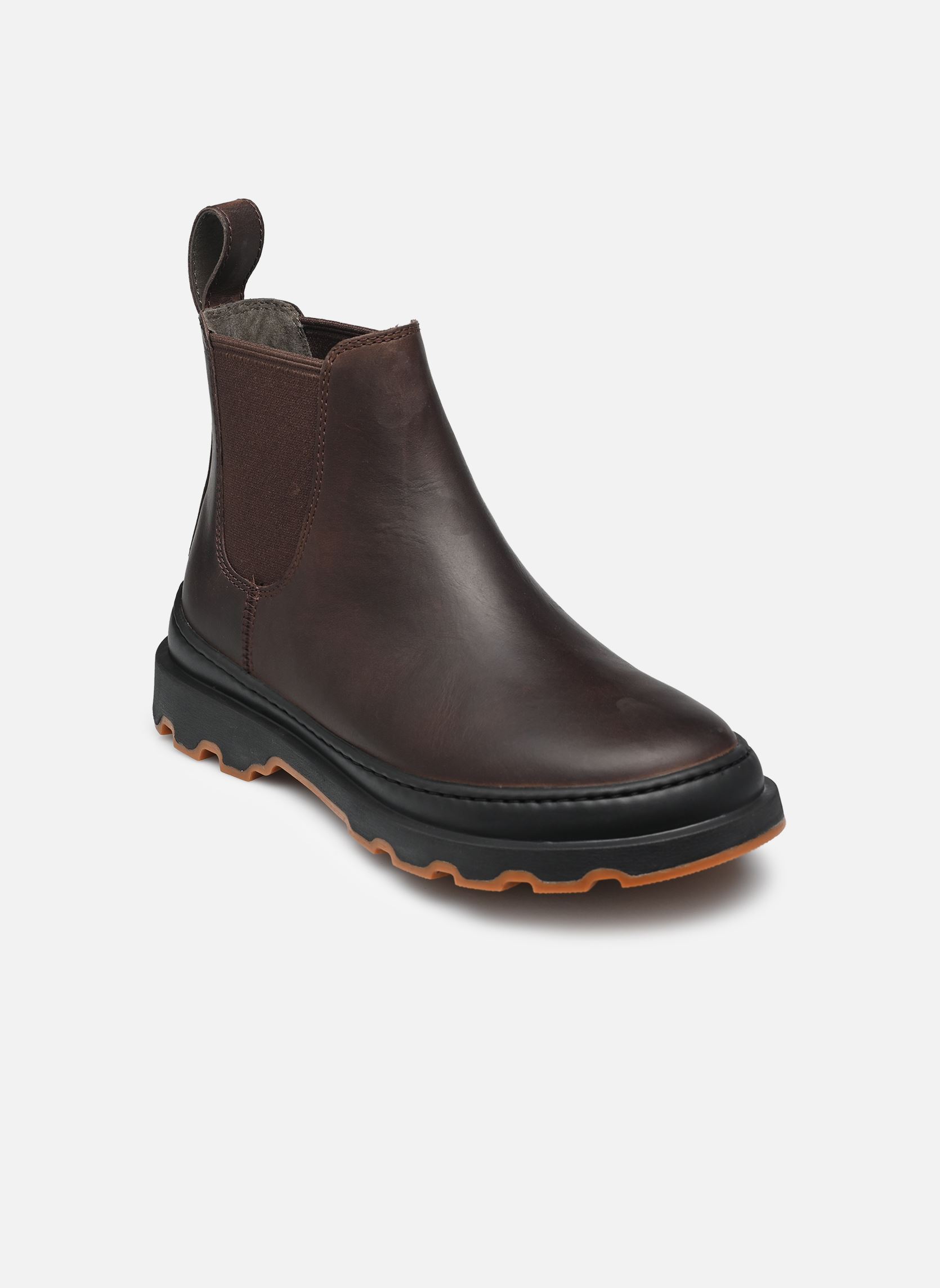 Bottines et boots BRUTUS K400818 femme marron Camper Bottines et boots BRUTUS K400818 femme marron DARK BROWN