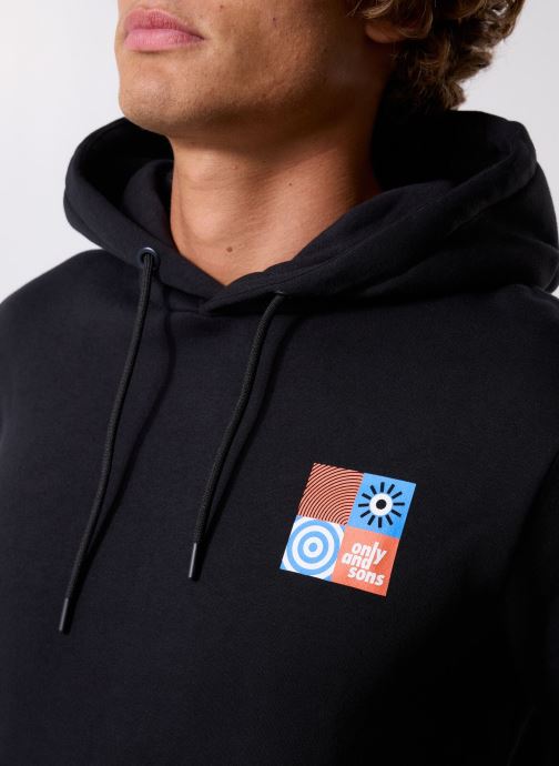 Sweat à Capuche ONLY & SONS - Coupe Régulière, Gris, Taille L, Neuf