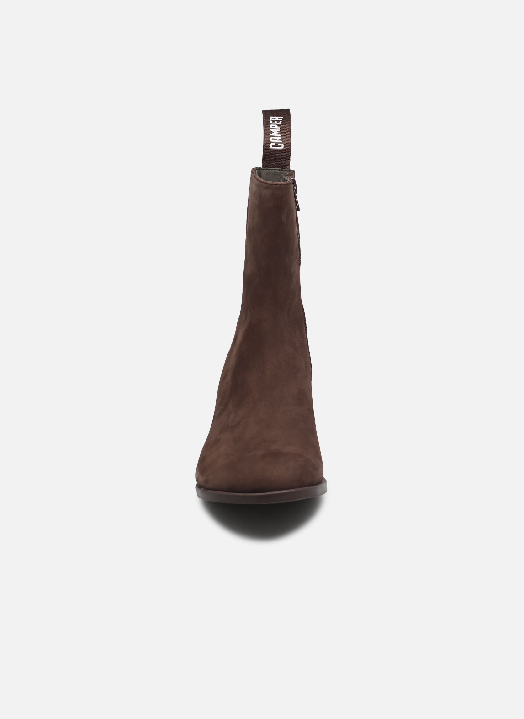 Enkellaarzen en boots KORA K400798 dames bruin Camper Enkellaarzen en boots KORA K400798 dames bruin DARK BROWN