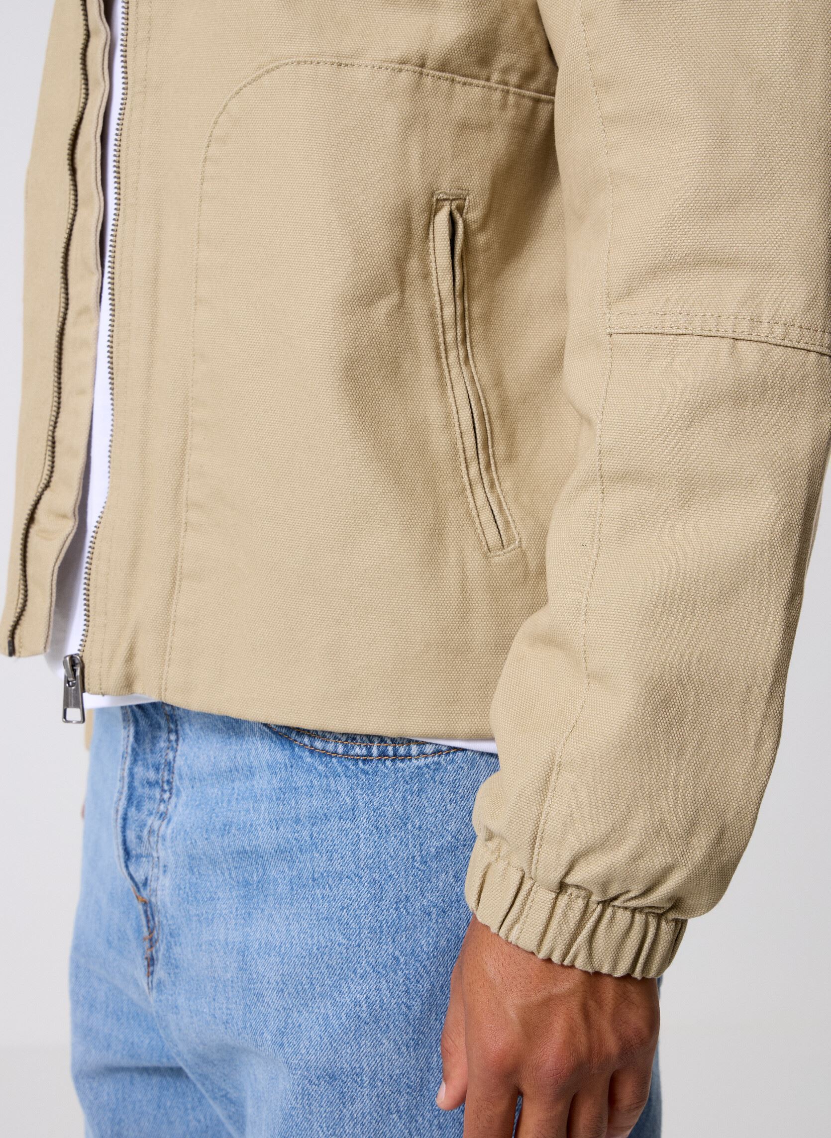 Blousons ONSERIK COTTON JACKET OTW homme beige Only & Sons Blousons ONSERIK COTTON JACKET OTW homme beige TWILL