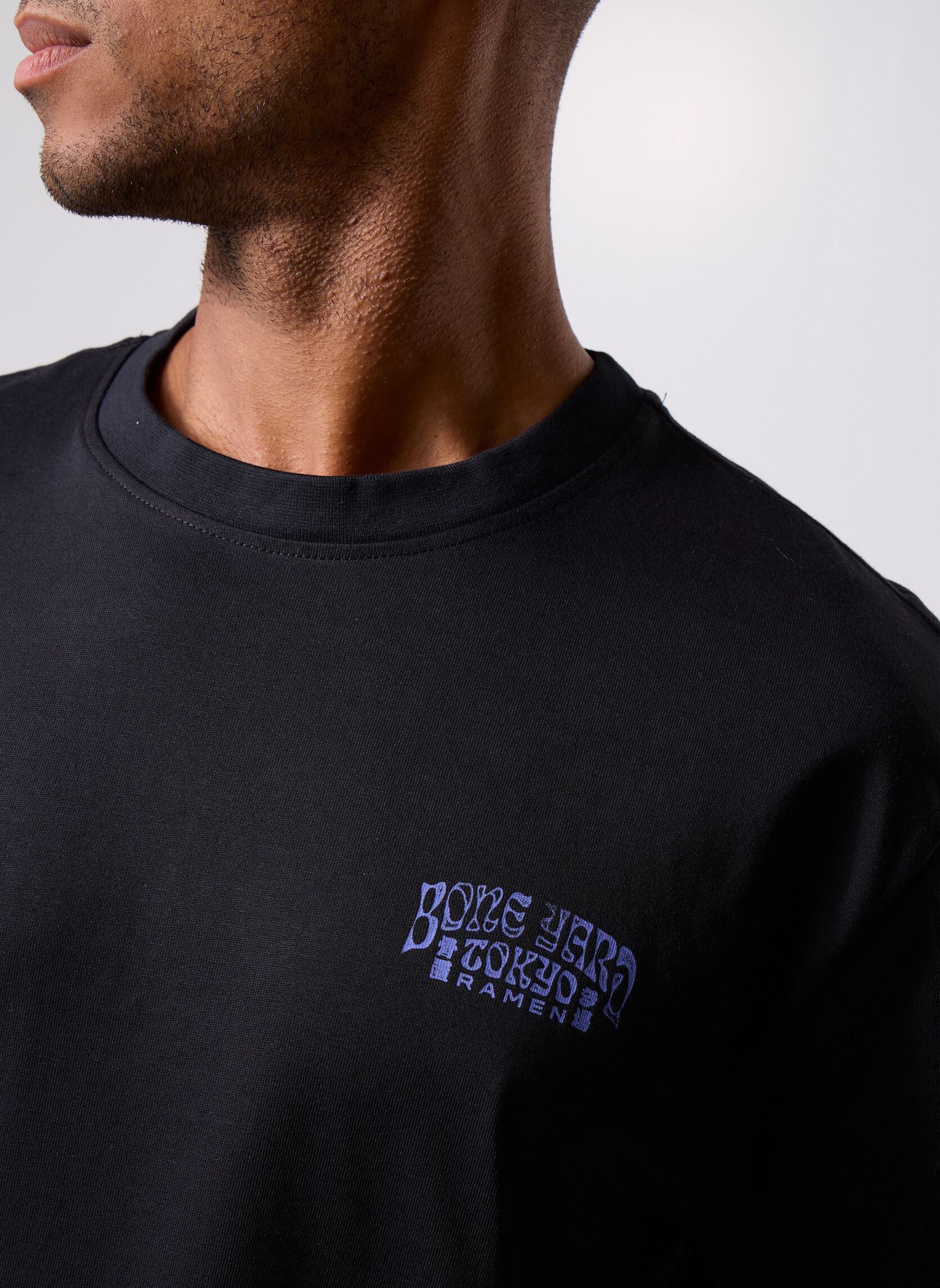 Tee-shirts manches courtes ONSFRED TONKOTSU RLX SS TEE homme noir Only & Sons Tee-shirts manches courtes ONSFRED TONKOTSU RLX SS TEE homme noir BLACK/PURPLE