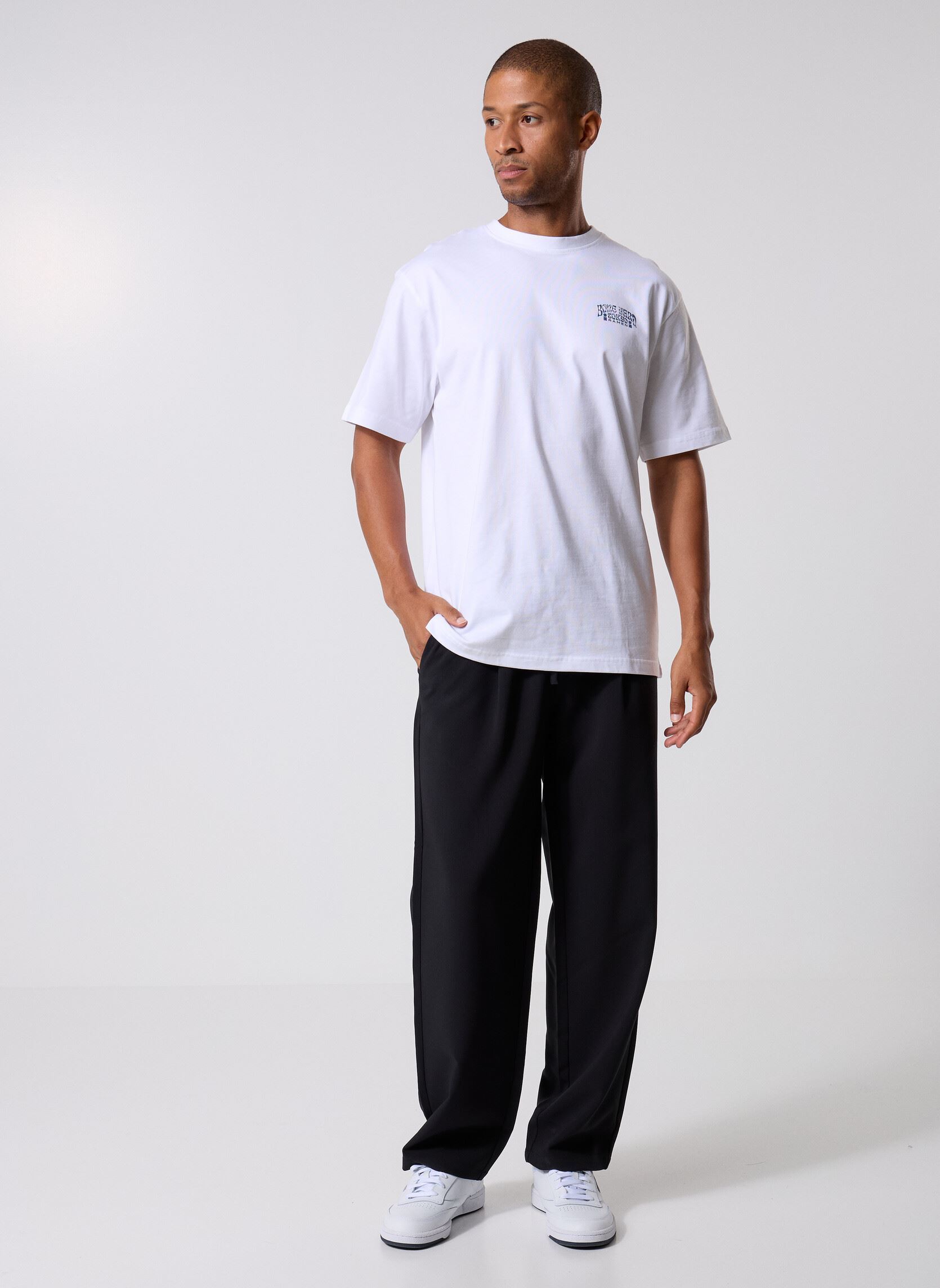 Kurzarm-T-Shirts ONSFRED TONKOTSU RLX SS TEE herren weiß Only & Sons Kurzarm-T-Shirts ONSFRED TONKOTSU RLX SS TEE herren weiß BRIGHT WHITE/NAVY