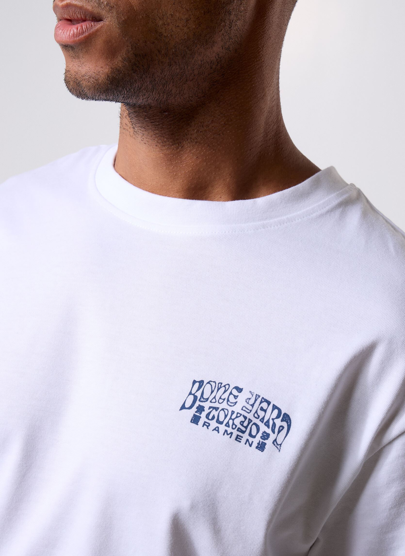 Kurzarm-T-Shirts ONSFRED TONKOTSU RLX SS TEE herren weiß Only & Sons Kurzarm-T-Shirts ONSFRED TONKOTSU RLX SS TEE herren weiß BRIGHT WHITE/NAVY