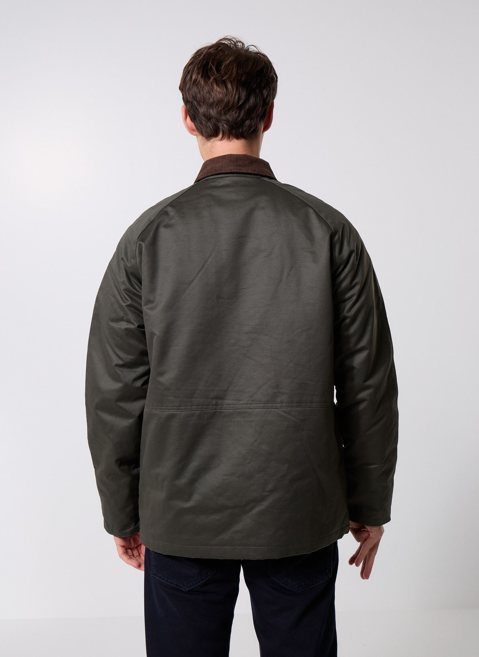Parkas ONSBOB WAXED JACKET OTW homme vert Only & Sons Parkas ONSBOB WAXED JACKET OTW homme vert ROSIN