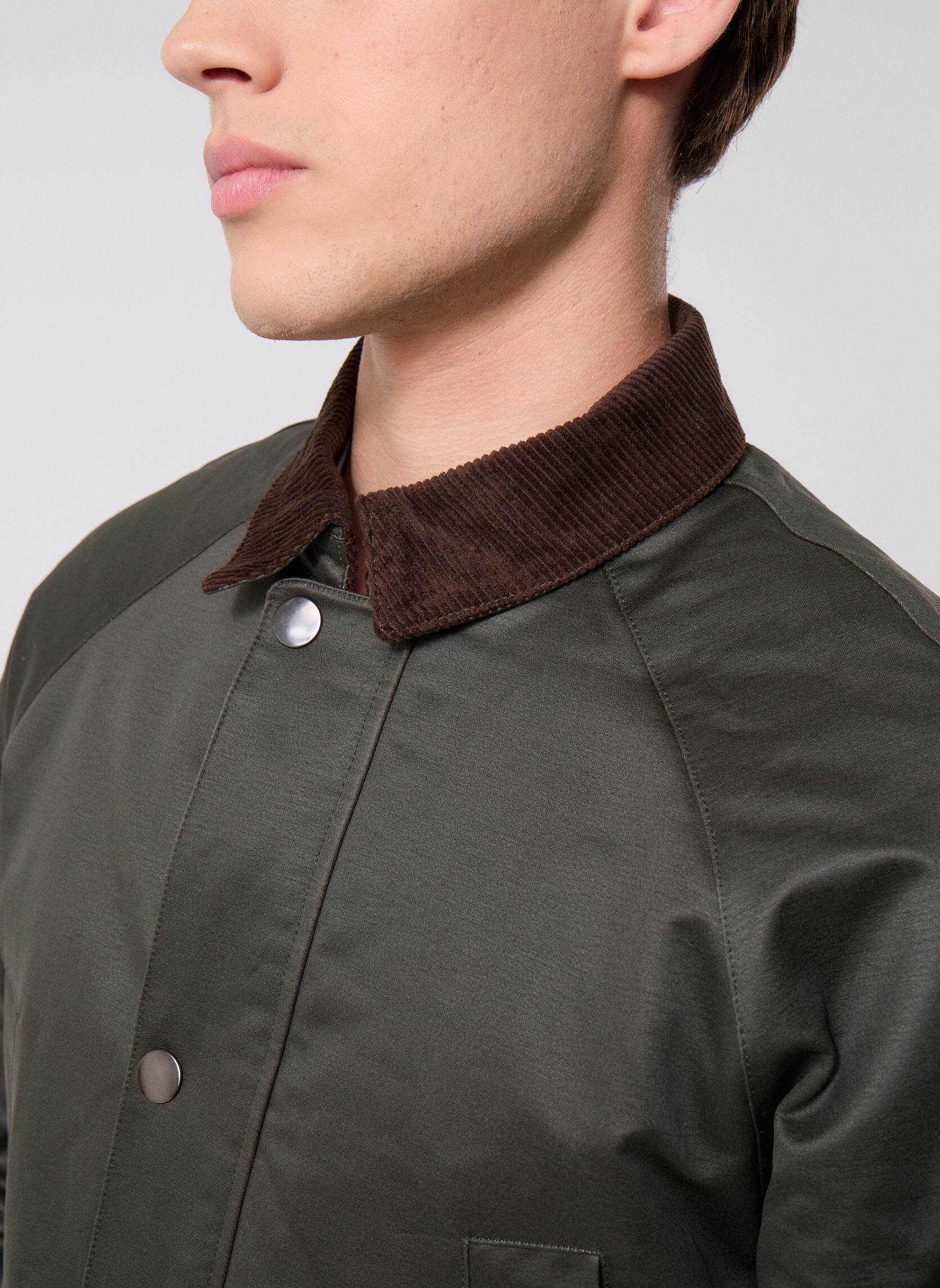 Parkas ONSBOB WAXED JACKET OTW homme vert Only & Sons Parkas ONSBOB WAXED JACKET OTW homme vert ROSIN