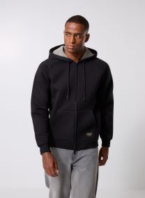 Sweaters met rits ONSBOBBEY SCUBA FULL ZIP HOODIE SWEAT heren zwart Only & Sons Sweaters met rits ONSBOBBEY SCUBA FULL ZIP HOODIE SWEAT heren zwart BLACK