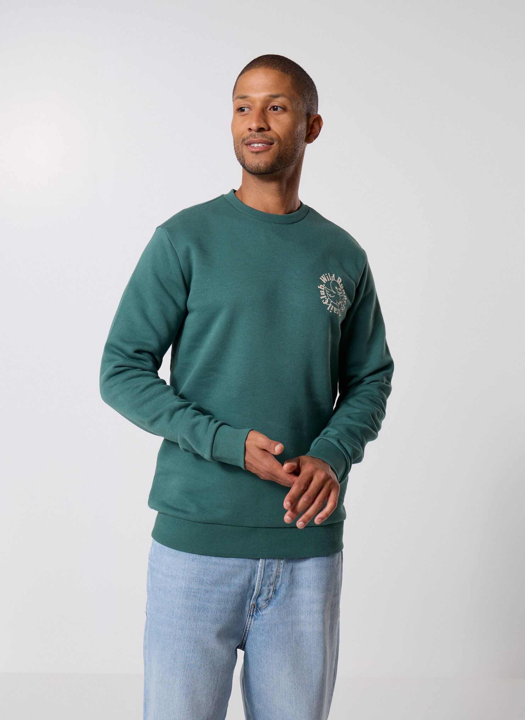 Vêtements Only & Sons ONSCERES CLUB REG LS CREW SWEAT pour Homme - vue 2