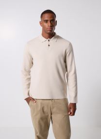 Pullover ONSCOOPER REG LS 12 POLO KNIT herren beige