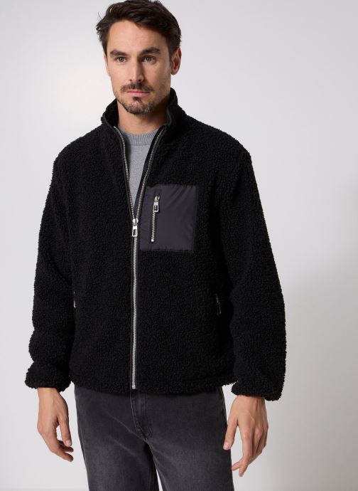 Only & Sons Vestes polaires ONSJAIMY SHERPA JACKET OTW homme noir