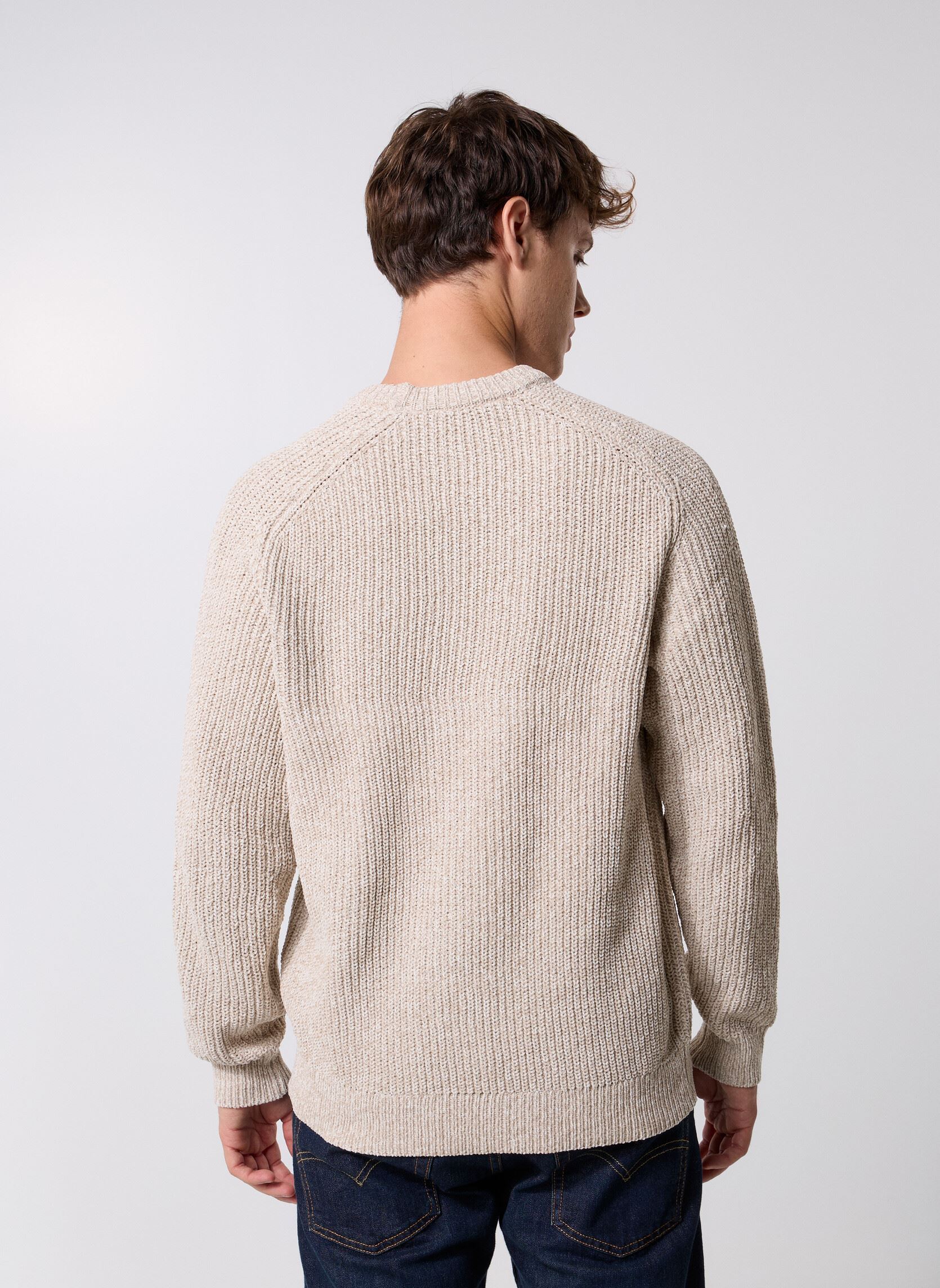 Truien ONSJOIN RLX LS RAGLAN KNIT heren beige Only & Sons Truien ONSJOIN RLX LS RAGLAN KNIT heren beige SILVER LINING