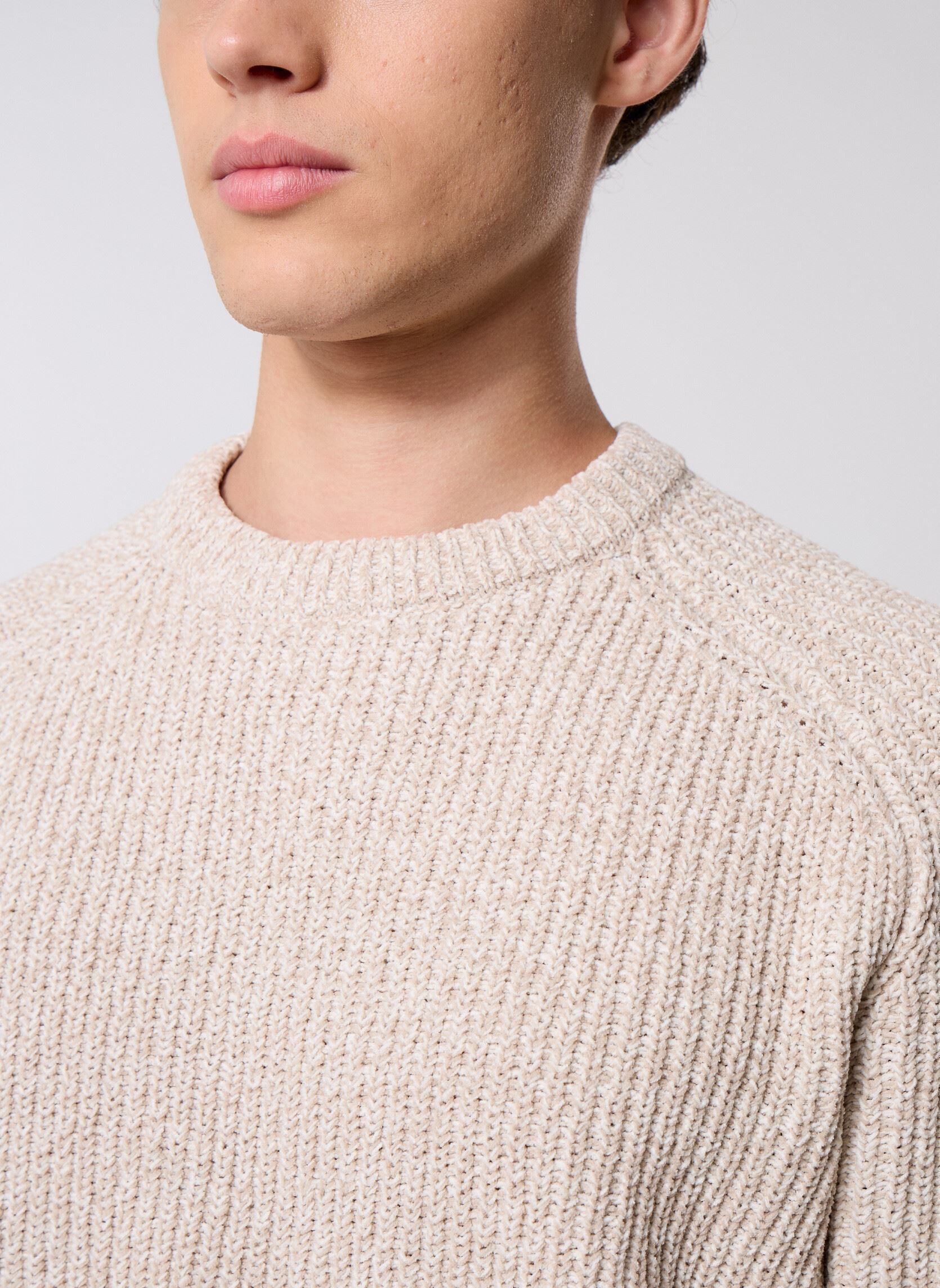 Truien ONSJOIN RLX LS RAGLAN KNIT heren beige Only & Sons Truien ONSJOIN RLX LS RAGLAN KNIT heren beige SILVER LINING