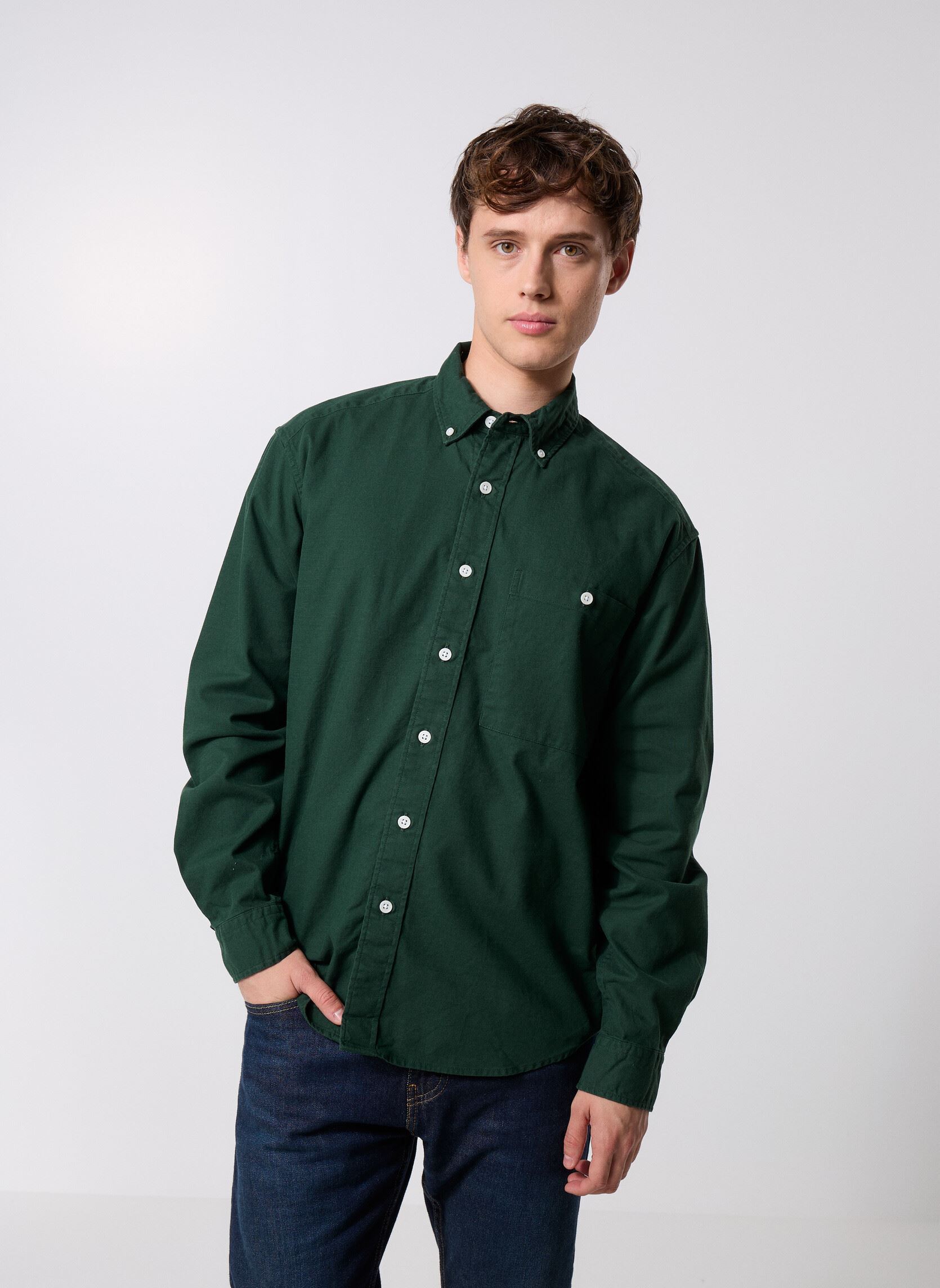 Vêtements Only & Sons ONSLENNART LOOSE OXFORD SHIRT 0382 pour Homme