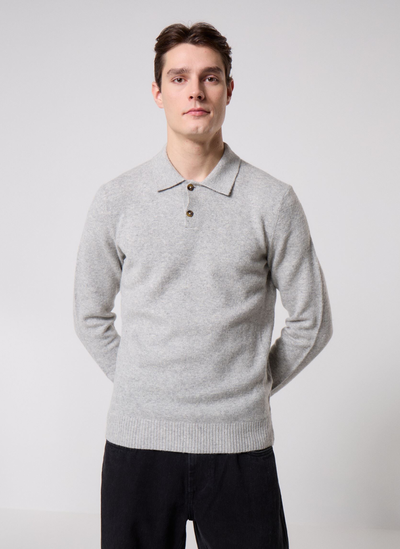 Vêtements Only & Sons ONSJAY REG LS POLO KNIT pour Homme
