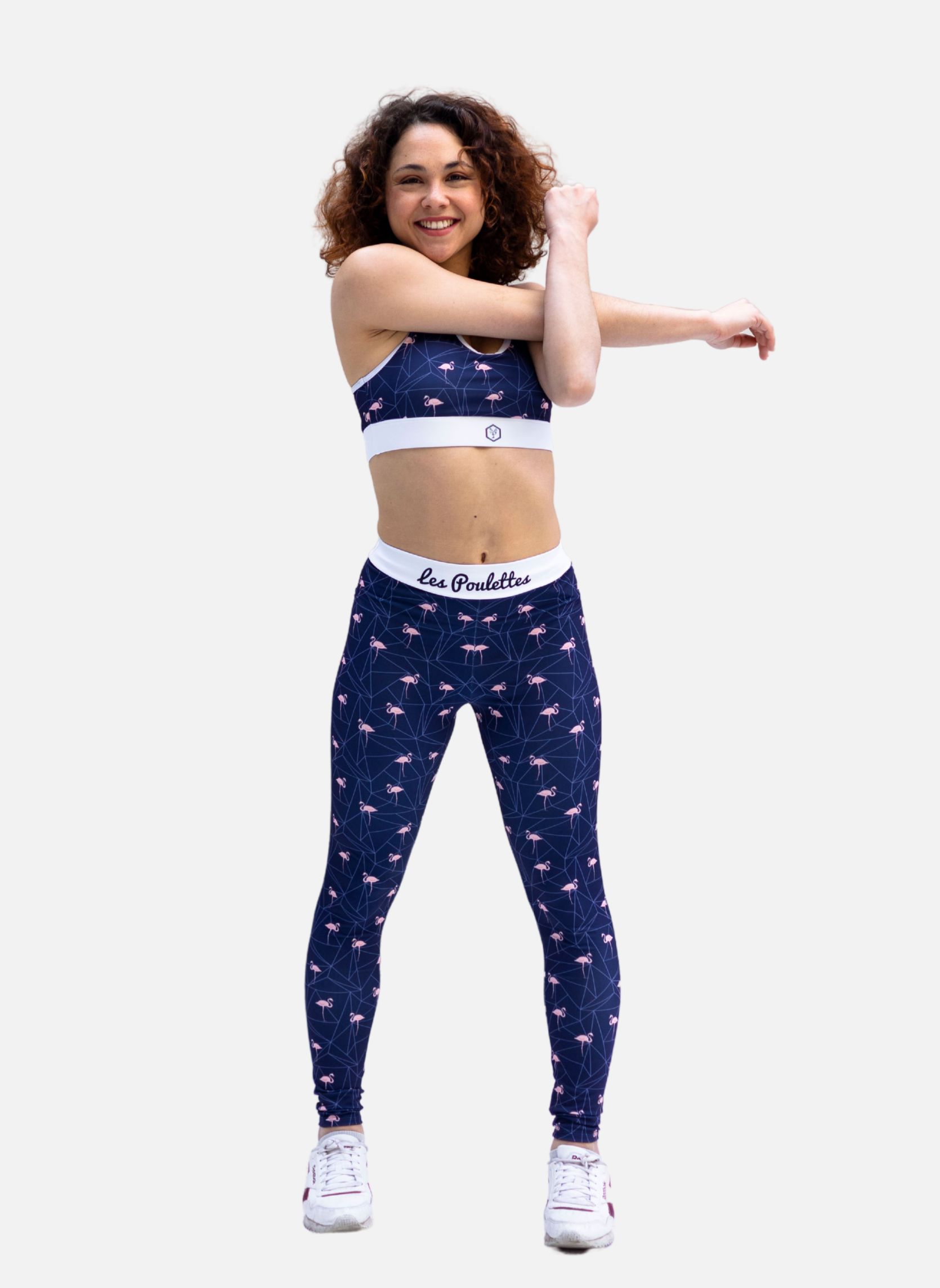 Legging LuLaRoe Imprimé Cercles Roses Et Bleus - Taille Adulte Unique (OS)