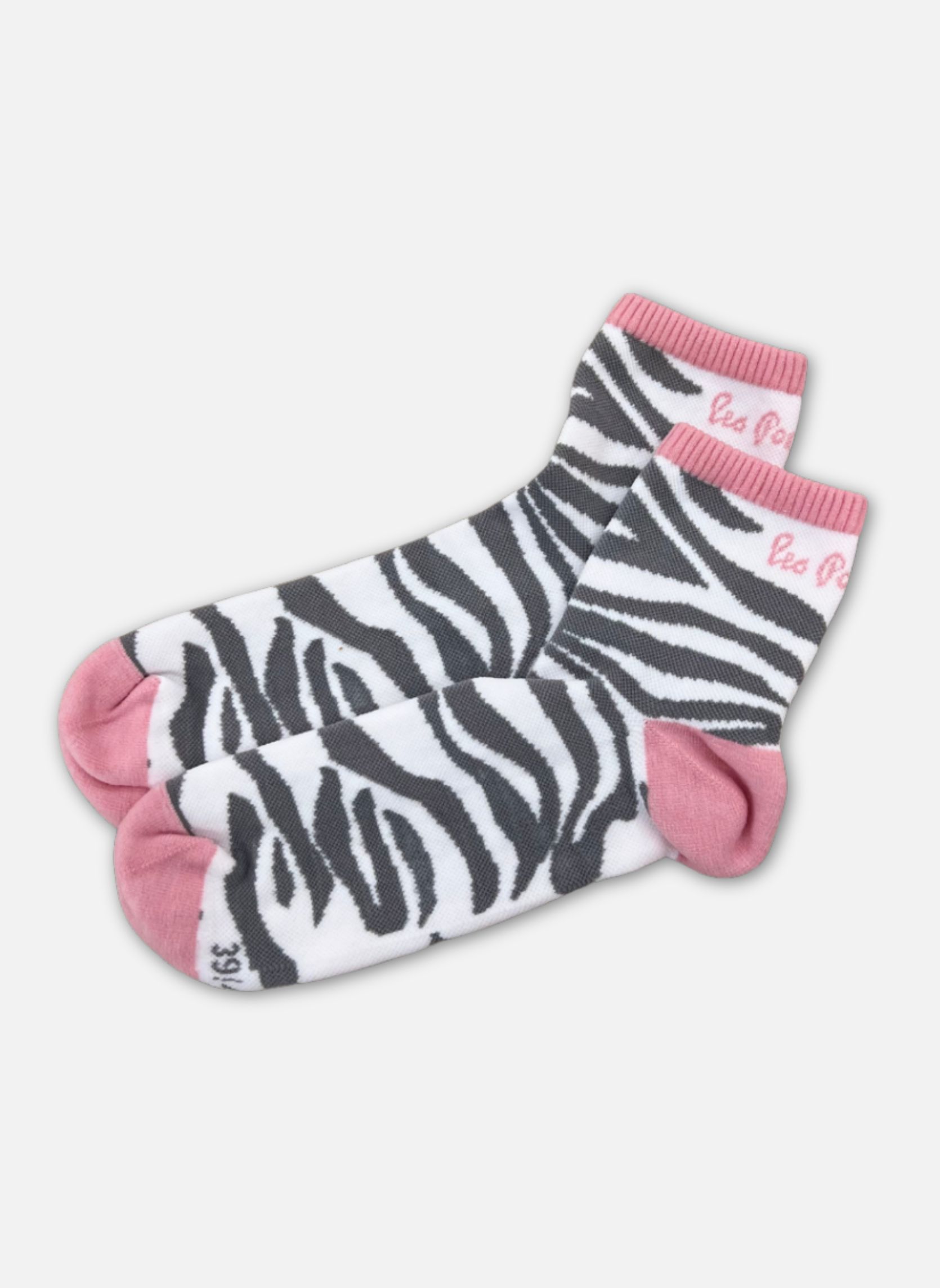 IB-iP Chaussettes Hautes Femme Motif Zèbre Rayé – Genou Montantes Sport & Décontracté – 75% Polyester 25% Coton, Style Kawaii & Marin