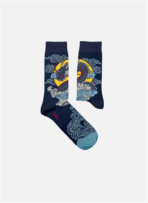 Sock Affairs Chaussettes Chaussettes Sock Affairs Dragon femme bleu