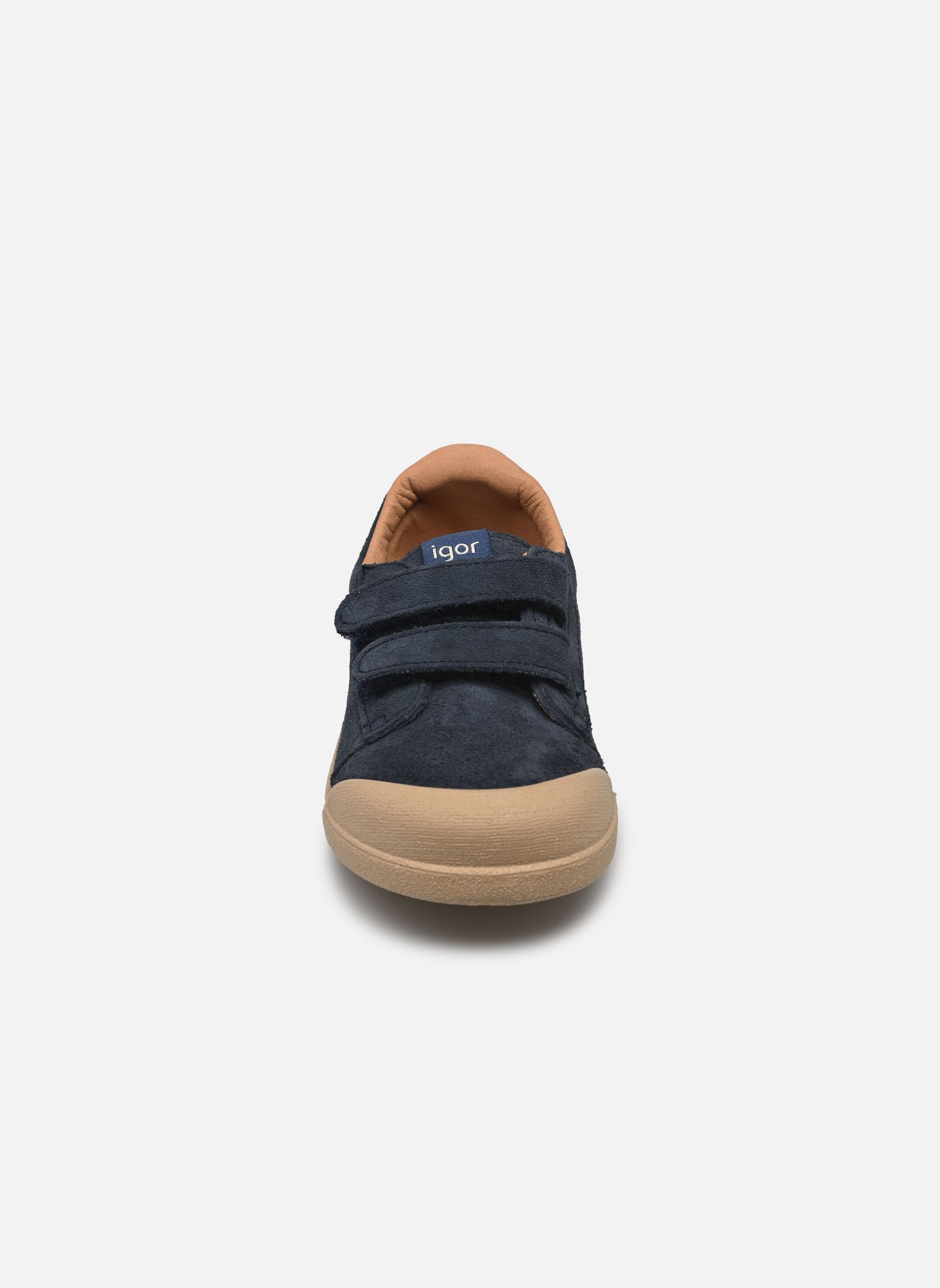 Baskets basses Tennis suede barefoot bleu Igor Baskets basses Tennis suede barefoot bleu MARINO
