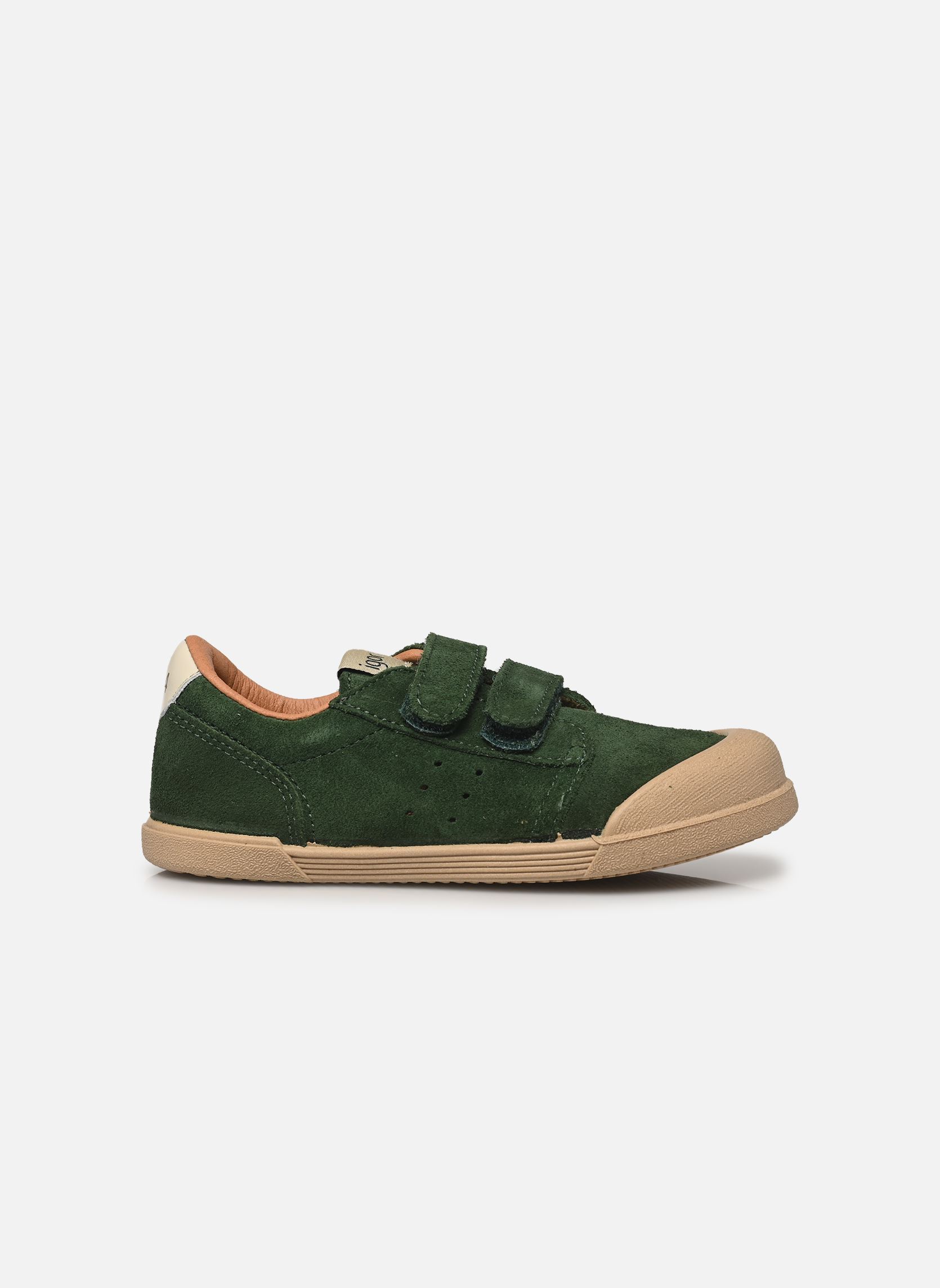 Niedrige Sneaker Tennis suede barefoot grün Igor Niedrige Sneaker Tennis suede barefoot grün VERDE