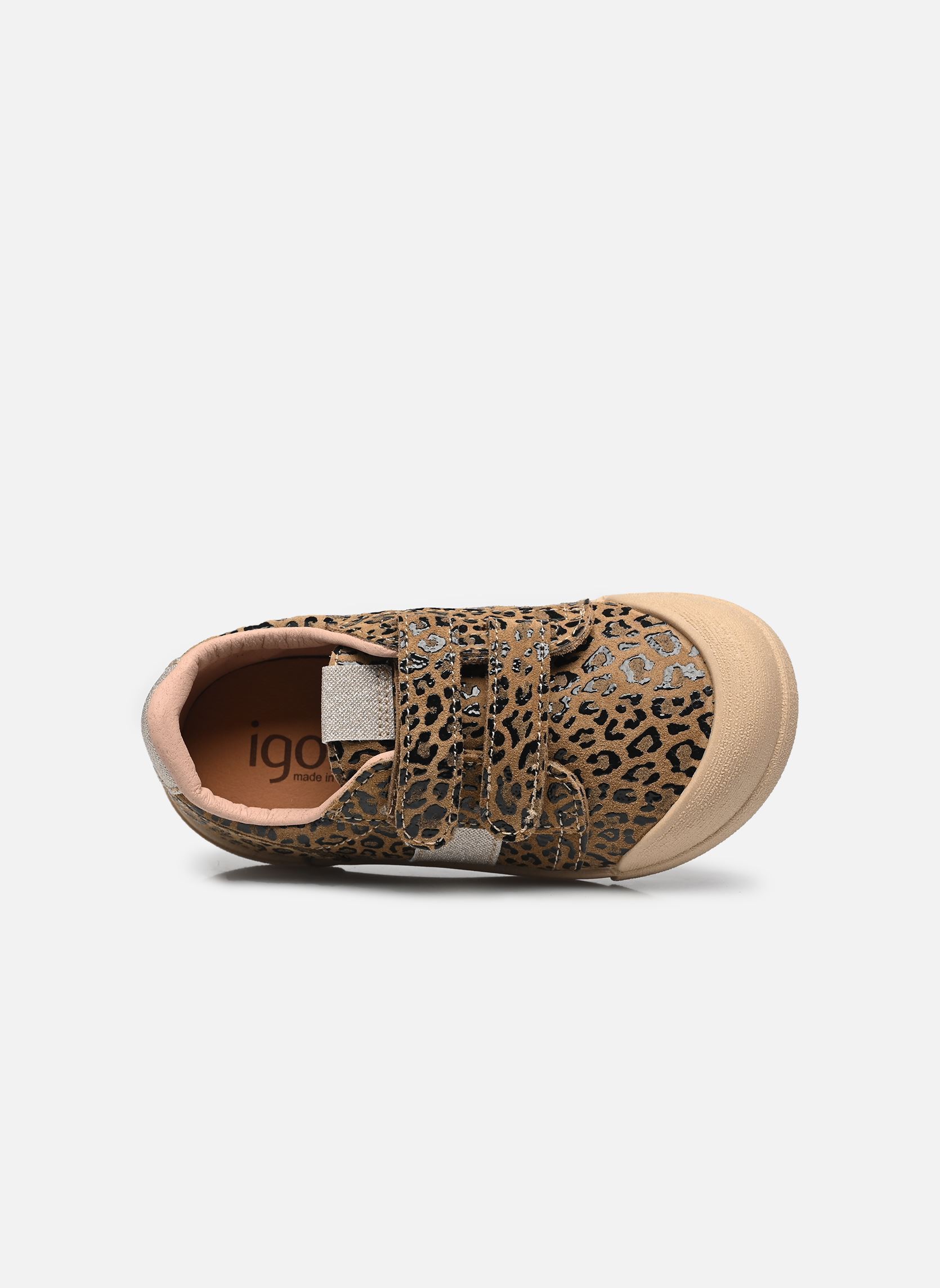 Niedrige Sneaker Tennis leo barefoot braun Igor Niedrige Sneaker Tennis leo barefoot braun MARRON