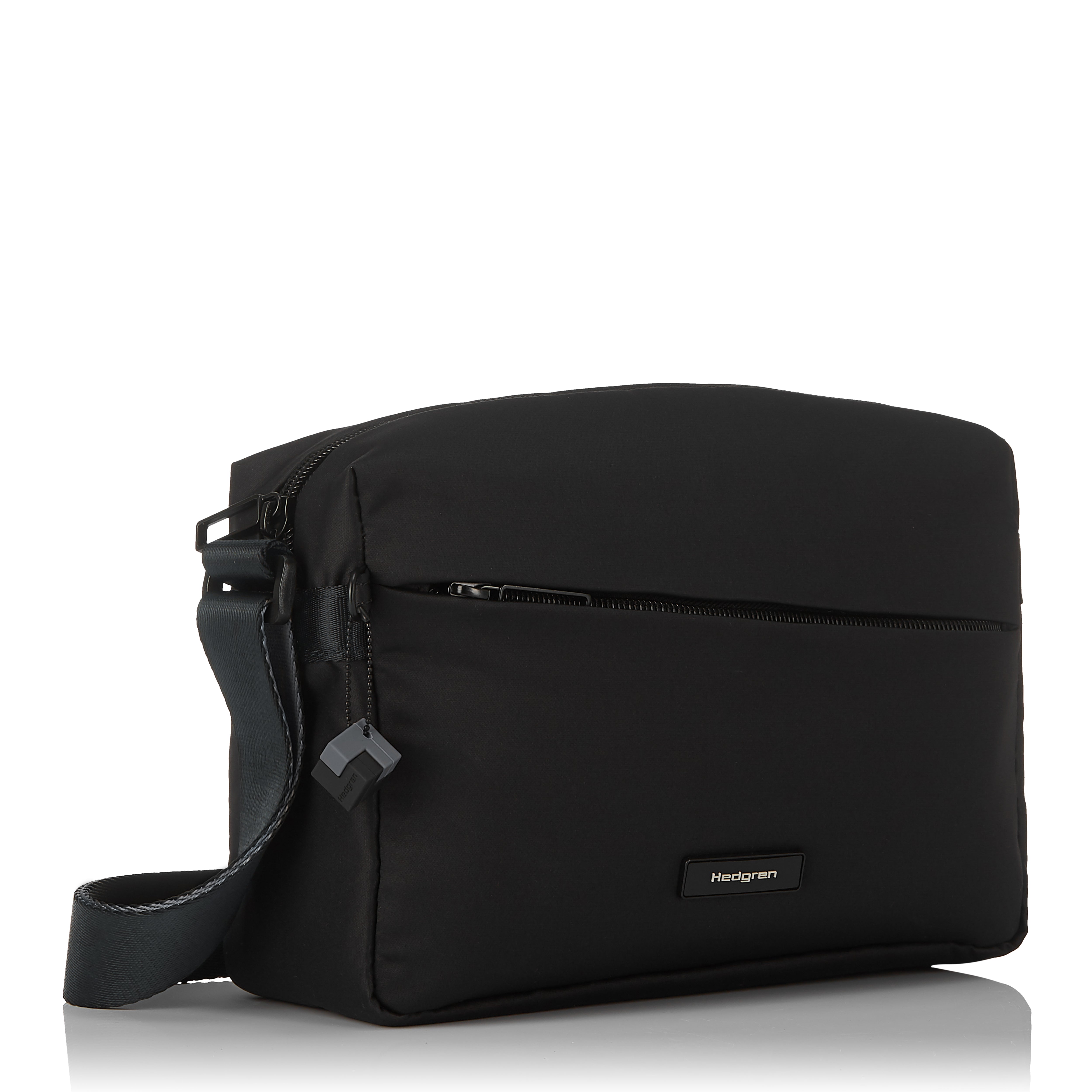 Sac Bandoulière Petit Format HEDGREN En Cuir - Gris - Occasion