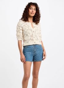 Gilets 252-MDAF femme blanc Morgan Gilets 252-MDAF femme blanc IVOIRE M