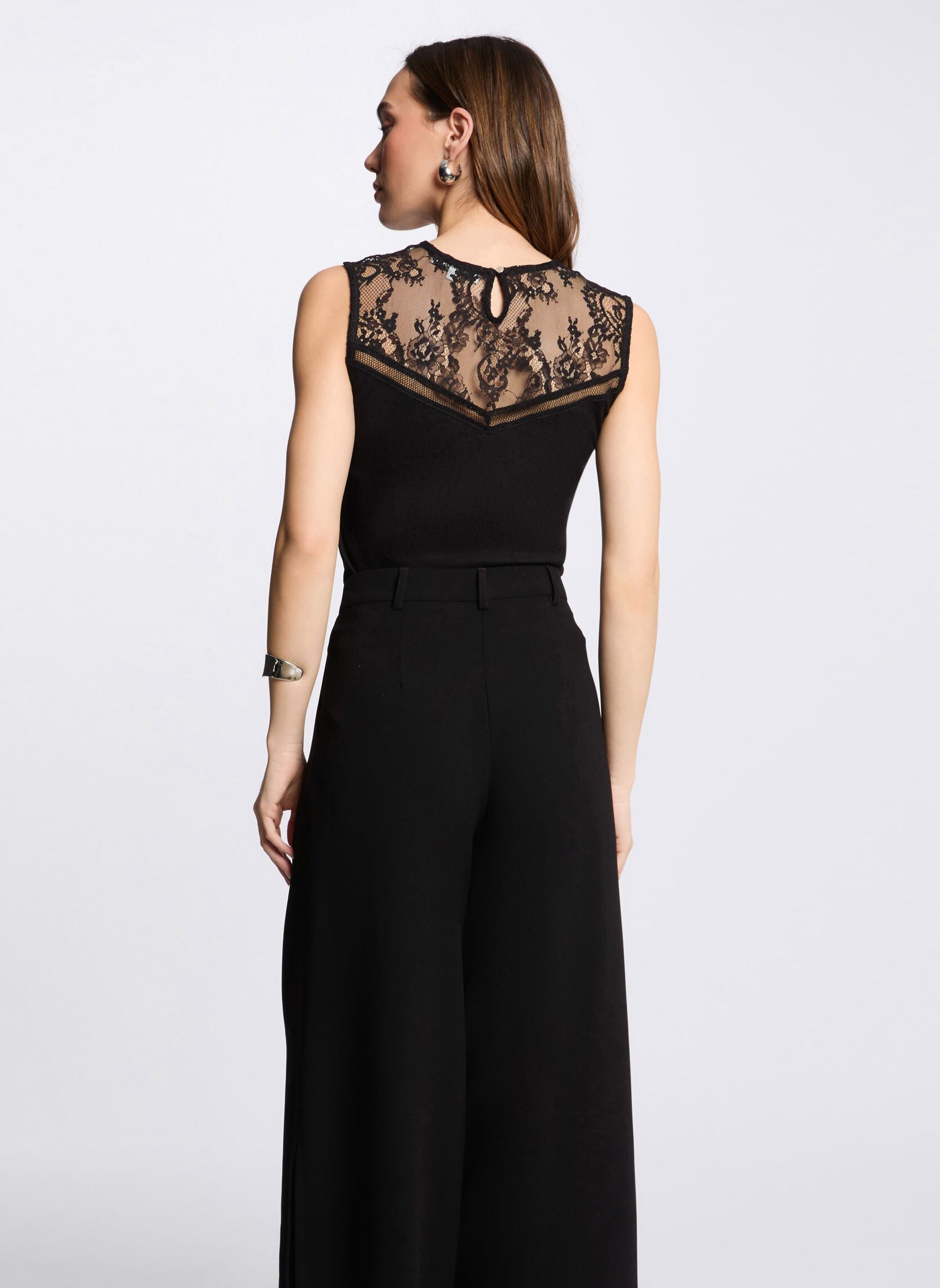 Tee-shirts manches courtes 252-DALI femme noir Morgan Tee-shirts manches courtes 252-DALI femme noir NOIR M