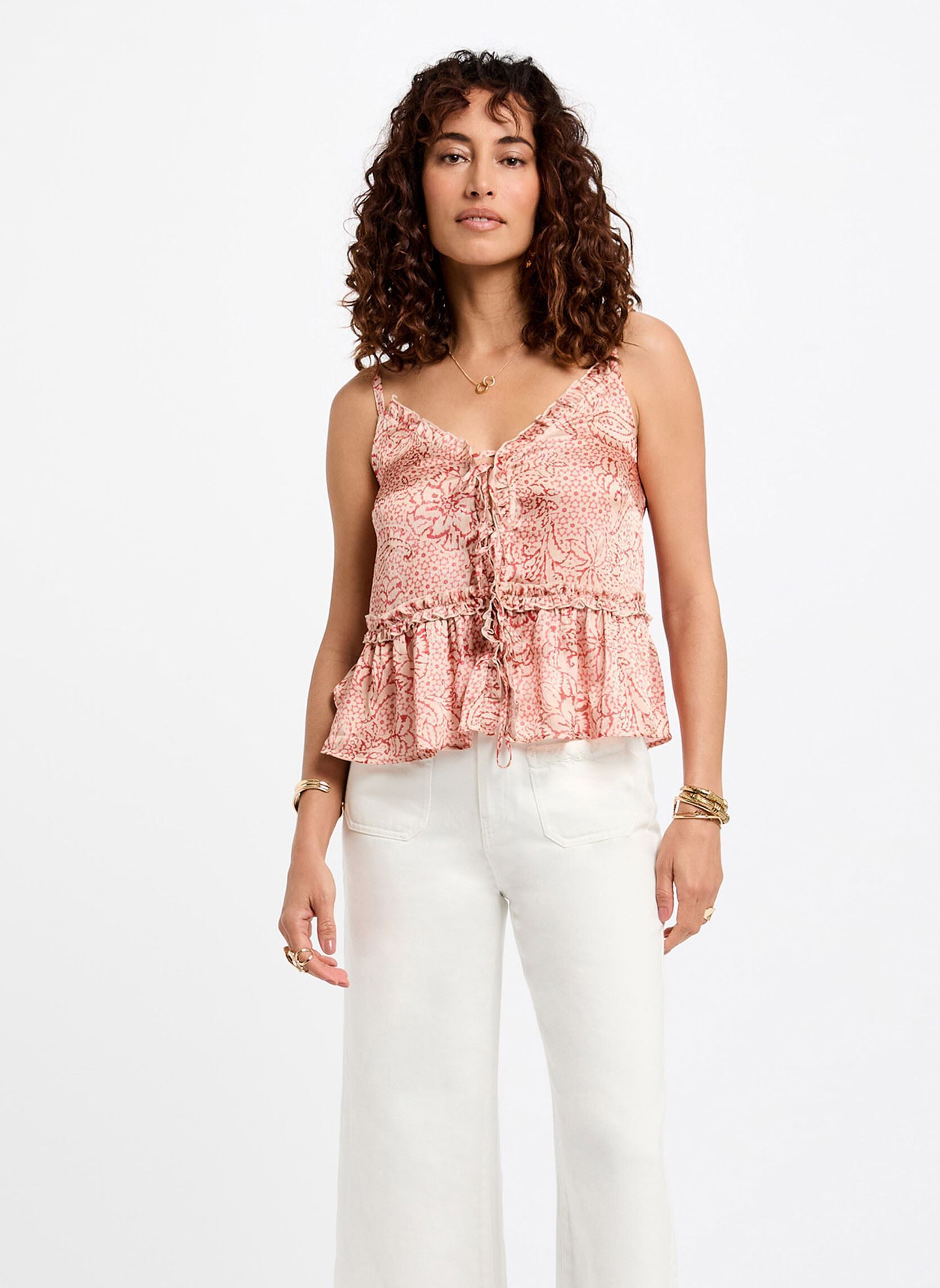 Jeans flare taille haute femme - vue 2