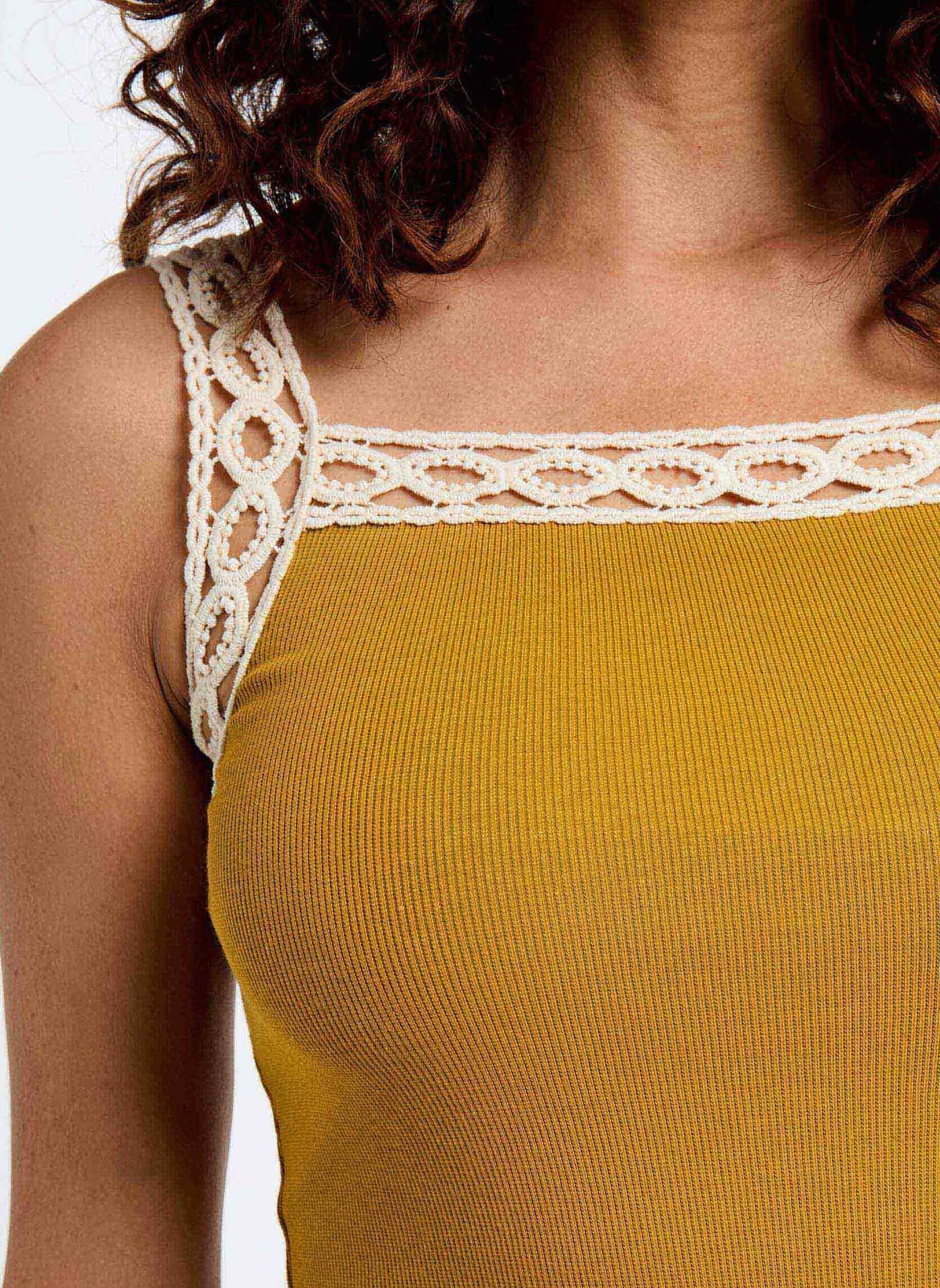 Débardeurs 252-DORSI femme jaune Morgan Débardeurs 252-DORSI femme jaune CUMIN M