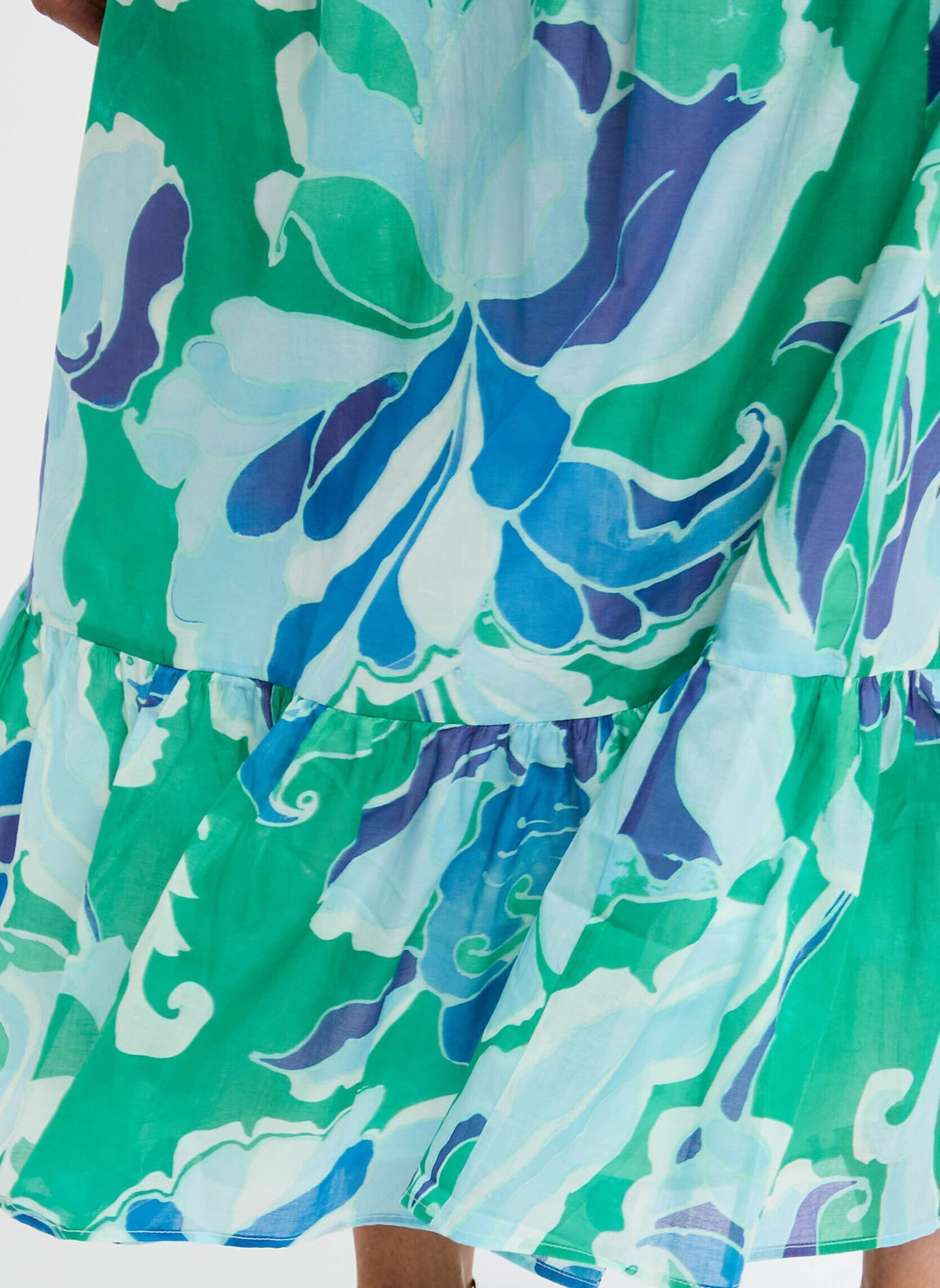 Jupes mi-longues 252-JFLIX.F femme multicolore Morgan Jupes mi-longues 252-JFLIX.F femme multicolore ULTRAMARINE VERTIGO PRINT1