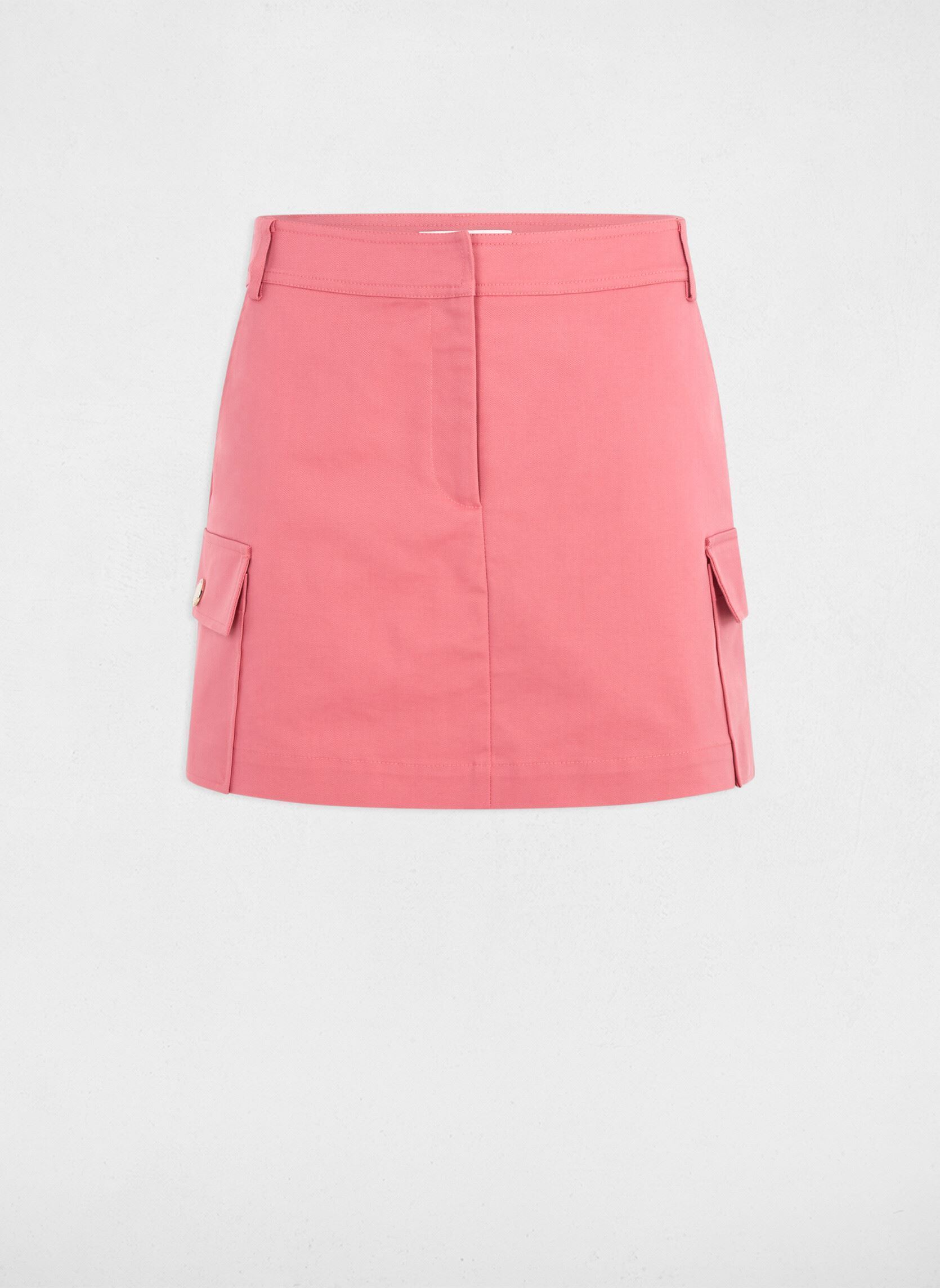Korte rokken 252-JITTY dames roze Morgan Korte rokken 252-JITTY dames roze SLATE ROSE