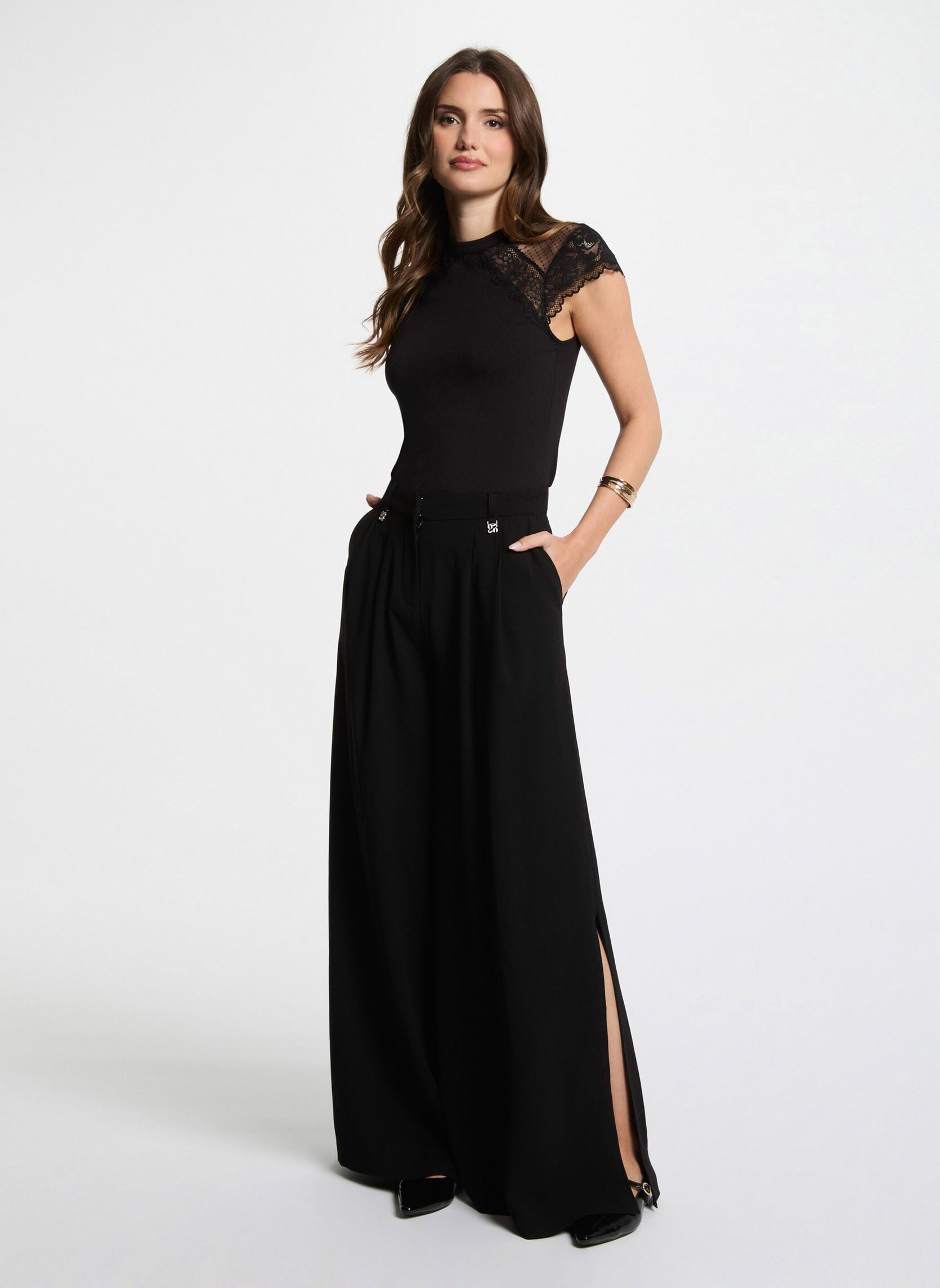 Tee-shirts manches courtes 252-DODO femme noir Morgan Tee-shirts manches courtes 252-DODO femme noir NOIR M