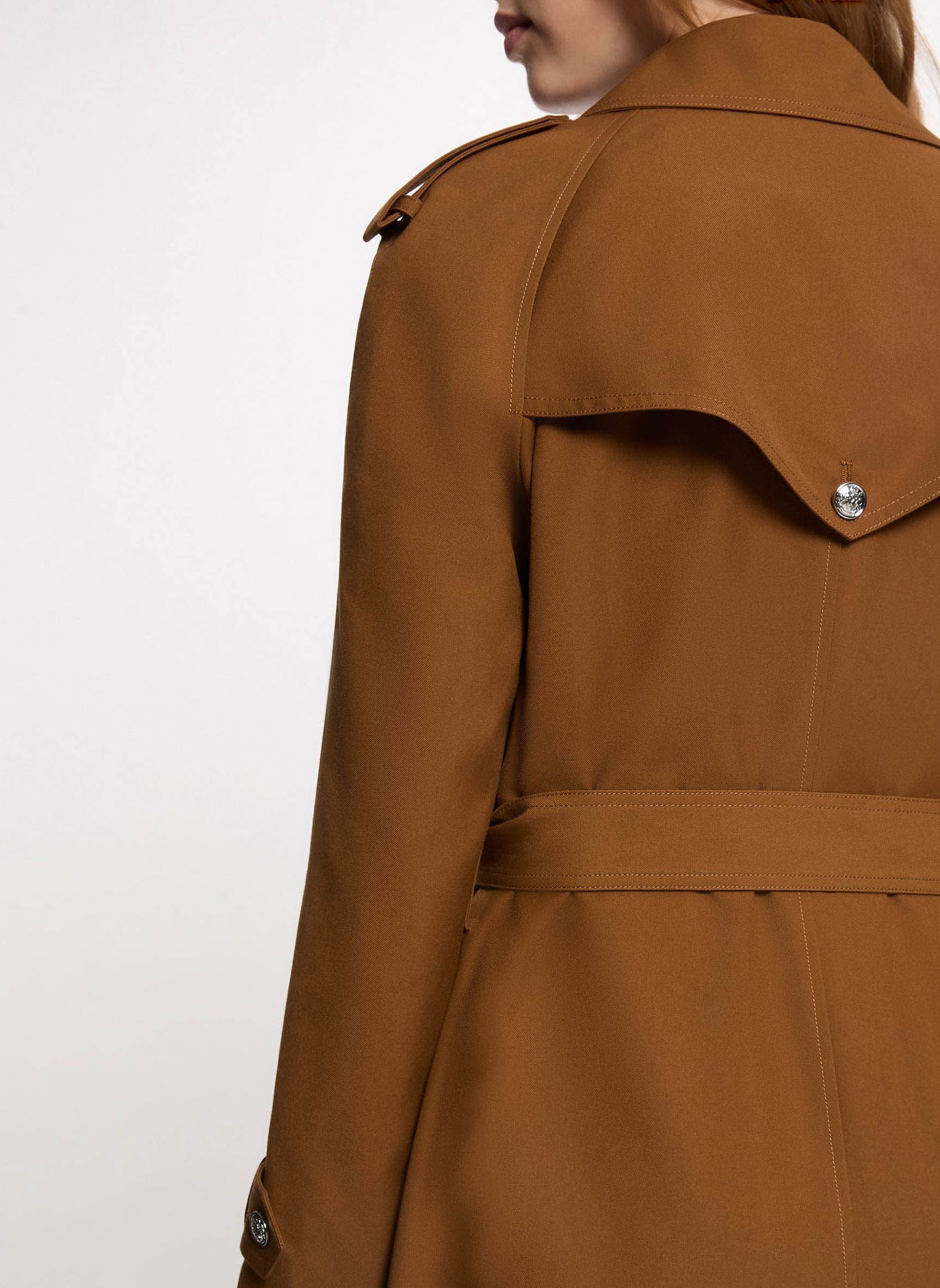 Klassische Mäntel 242-GTRENCH1 damen braun Morgan Klassische Mäntel 242-GTRENCH1 damen braun GOLDEN BROWN