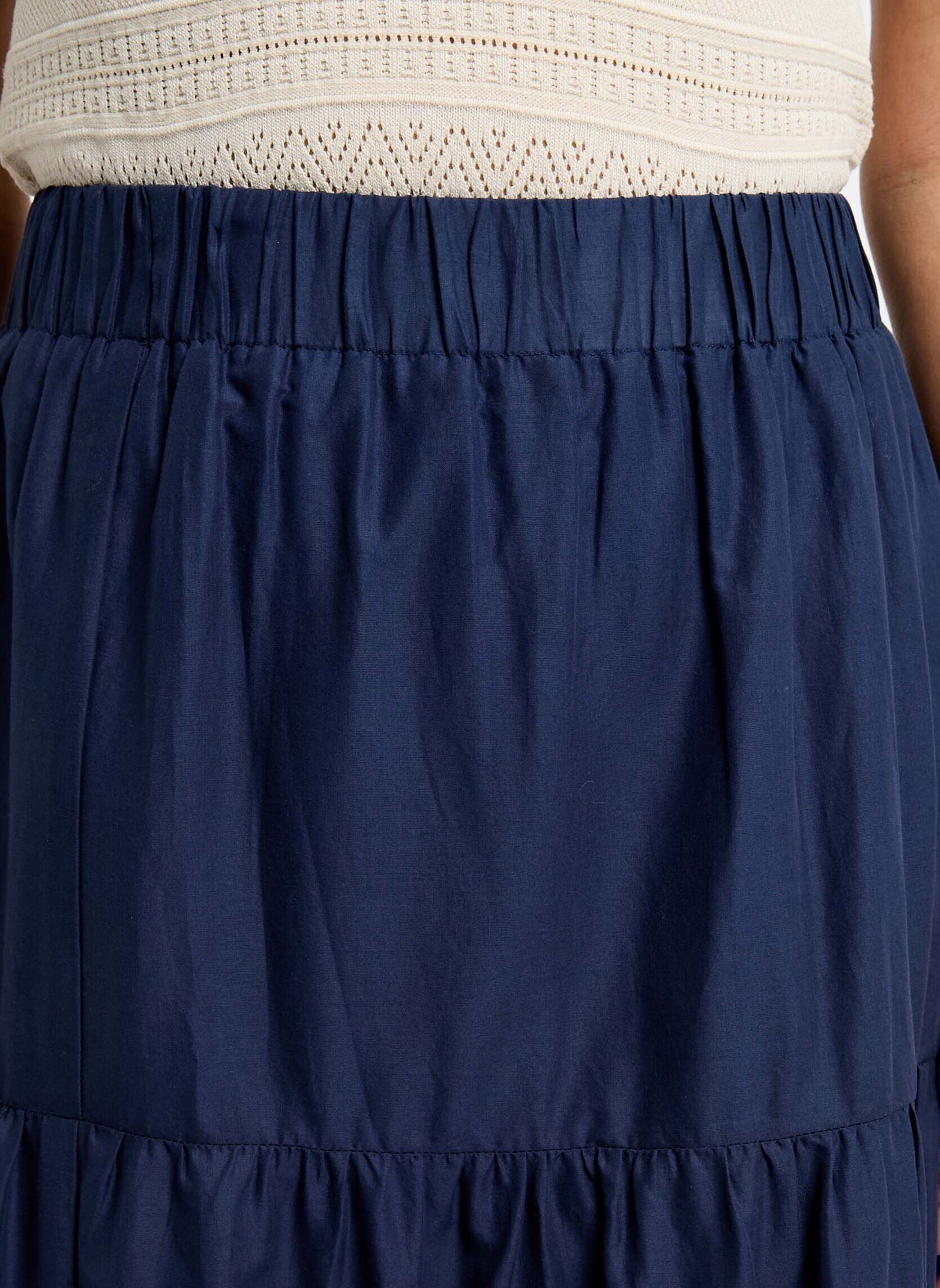 Halflange rokken 251-JBOY dames blauw Morgan Halflange rokken 251-JBOY dames blauw ARDOISE M